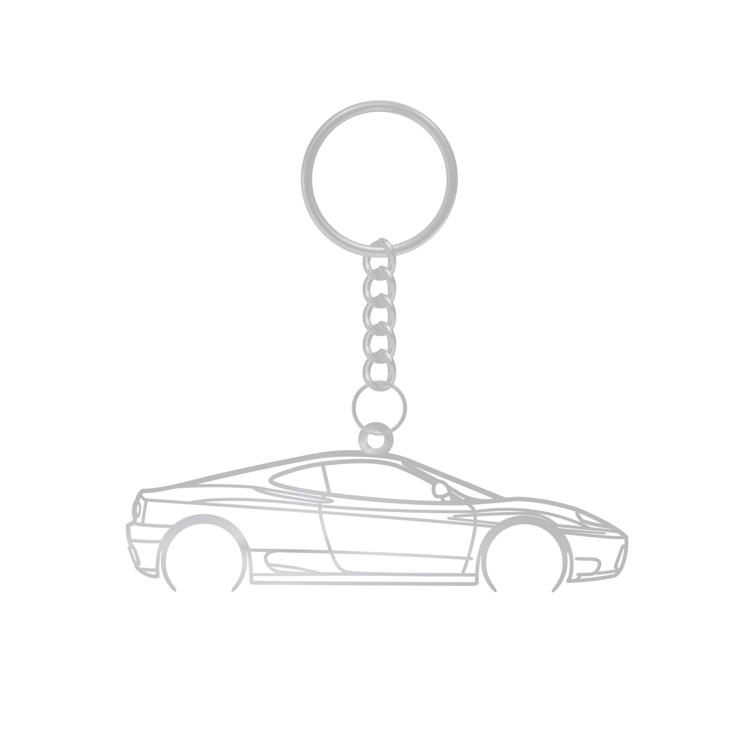 Ferrari 360 Modena (1999-2004) - Metal Keychain