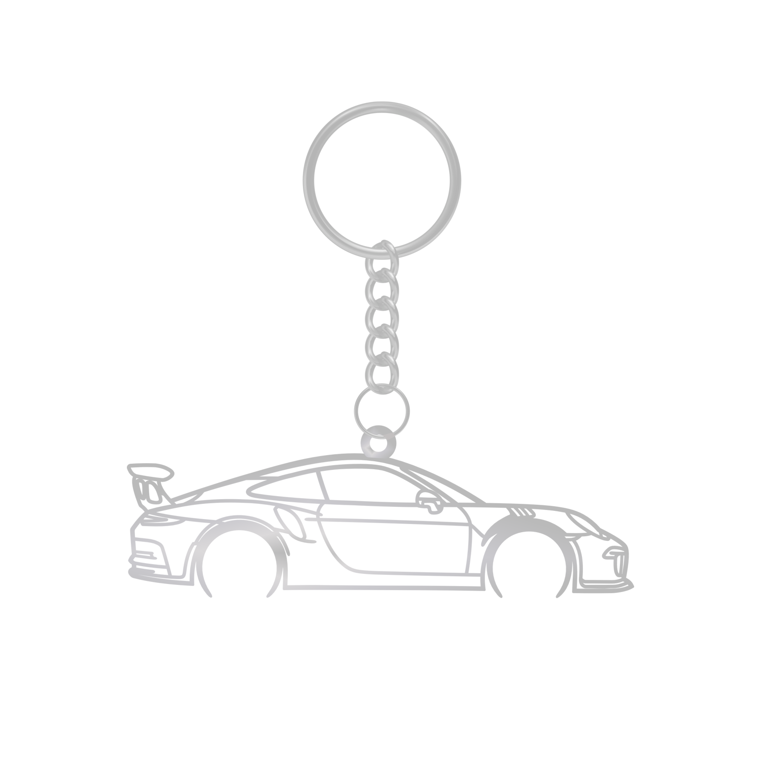 Porsche 911 991.2 GT3 RS (2018-2020) - Metal Key Ring