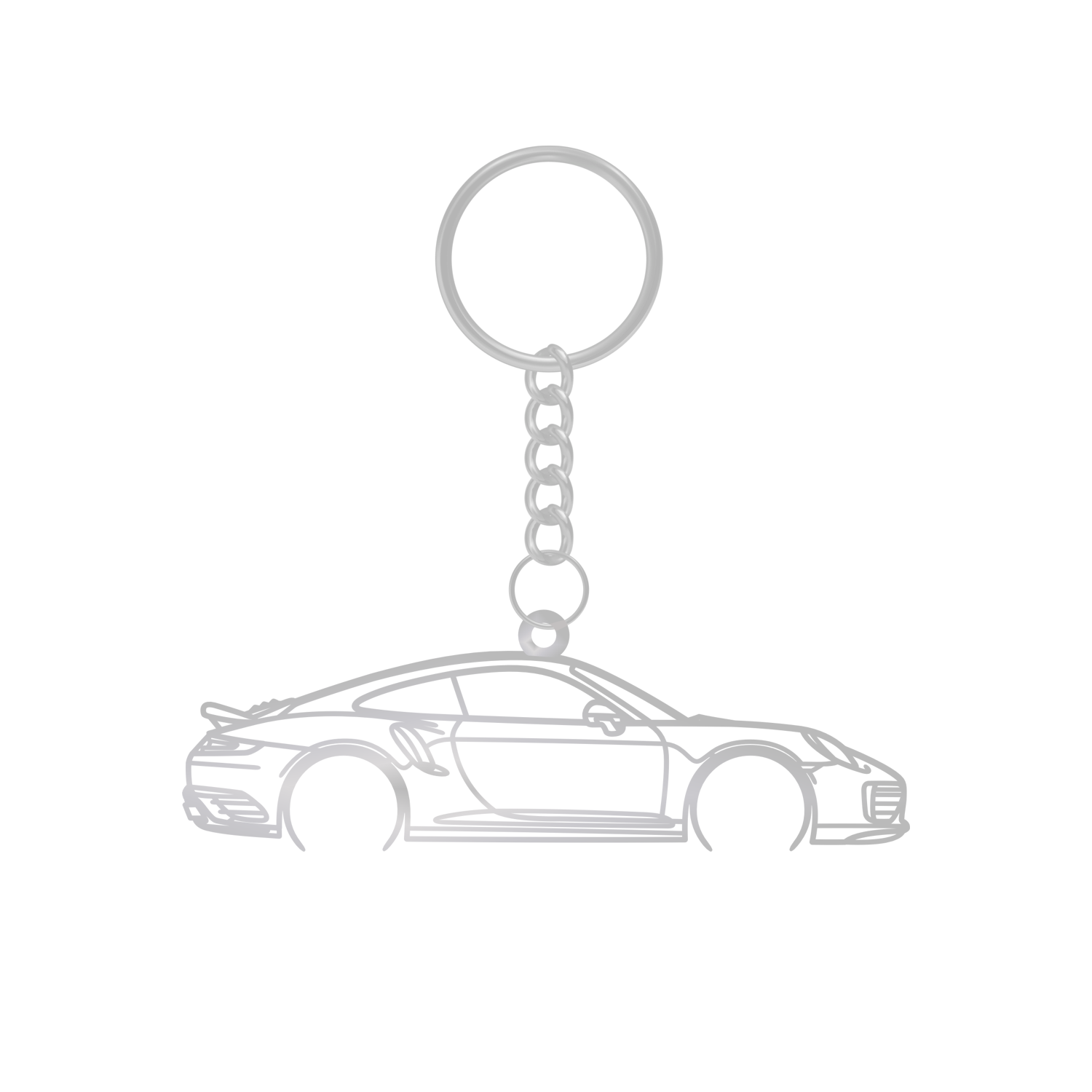 Porsche 911 991.1 Turbo S (2013-2016) - Metal Key Ring