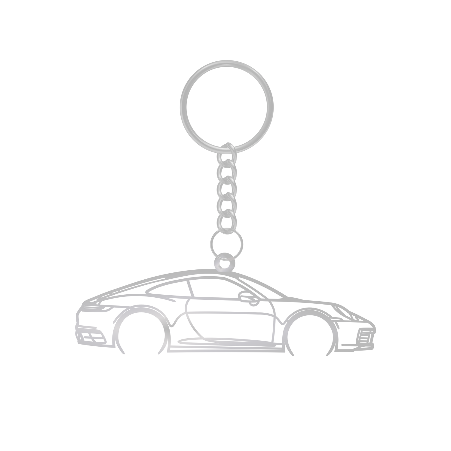 Porsche 911 992.1 Carrera (2019-2024) - Metal Key Ring