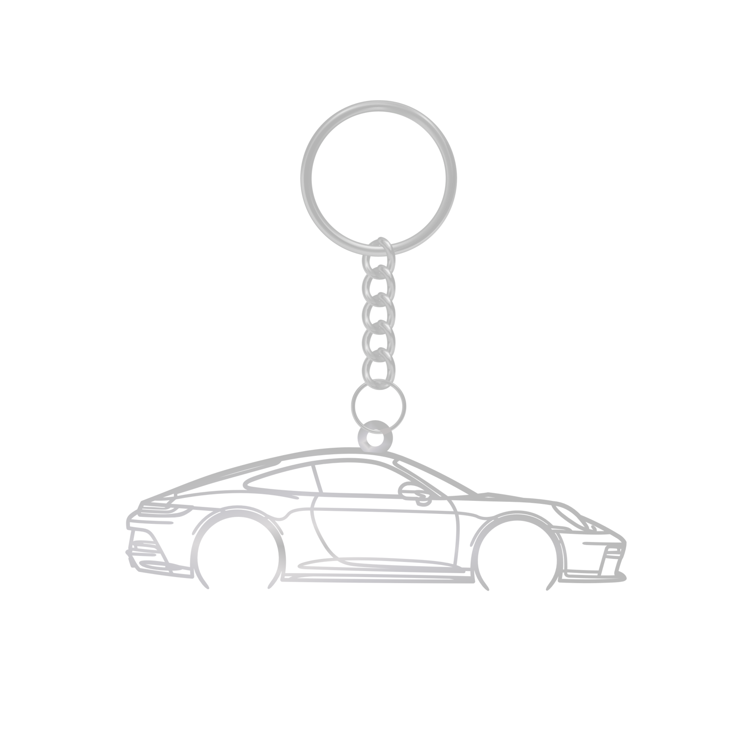 Porsche 911 992.1 GT3 Touring (2021-2023) - Metal Key Ring