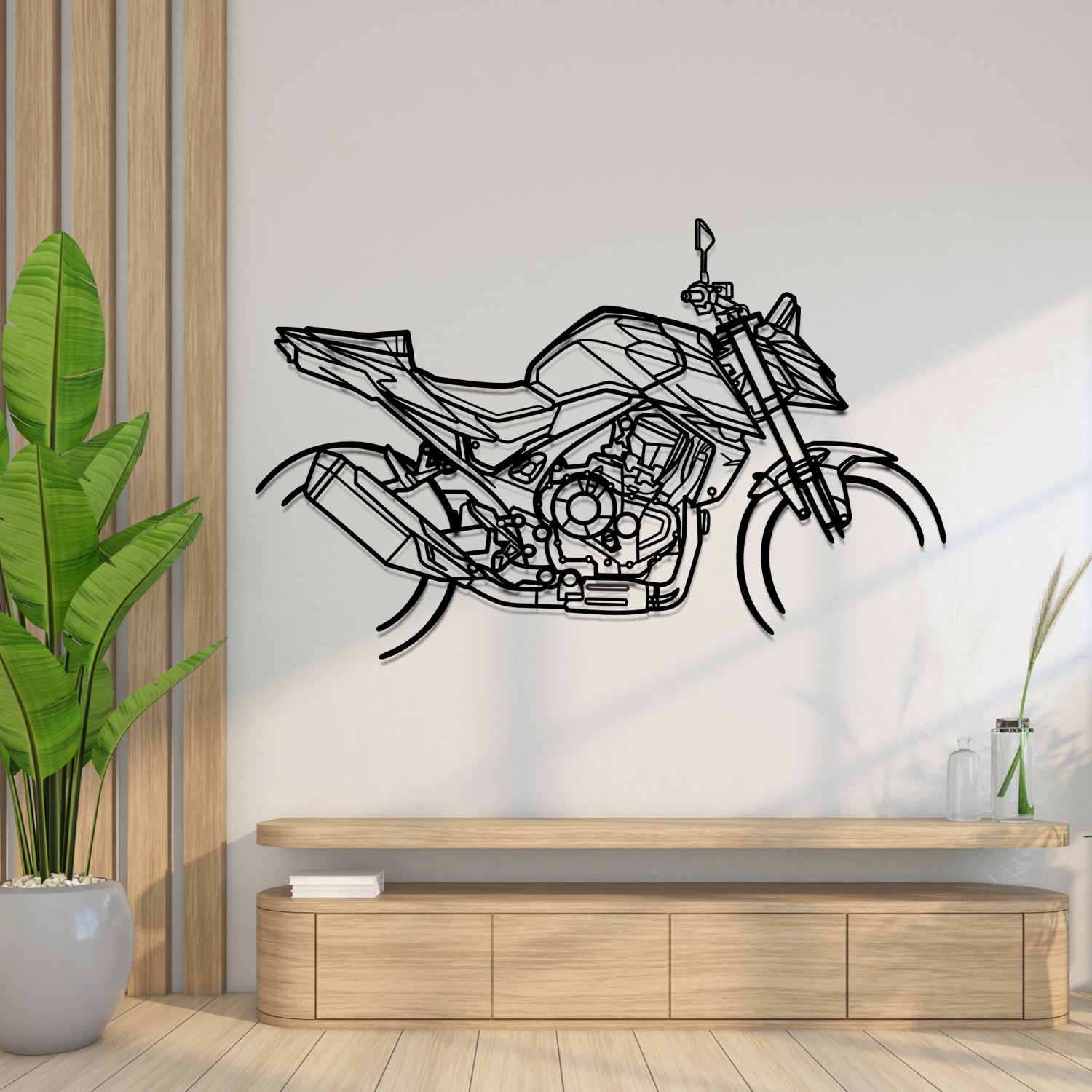 BMW S1000RR Pack M (2023-2024) - Metal Silhouette