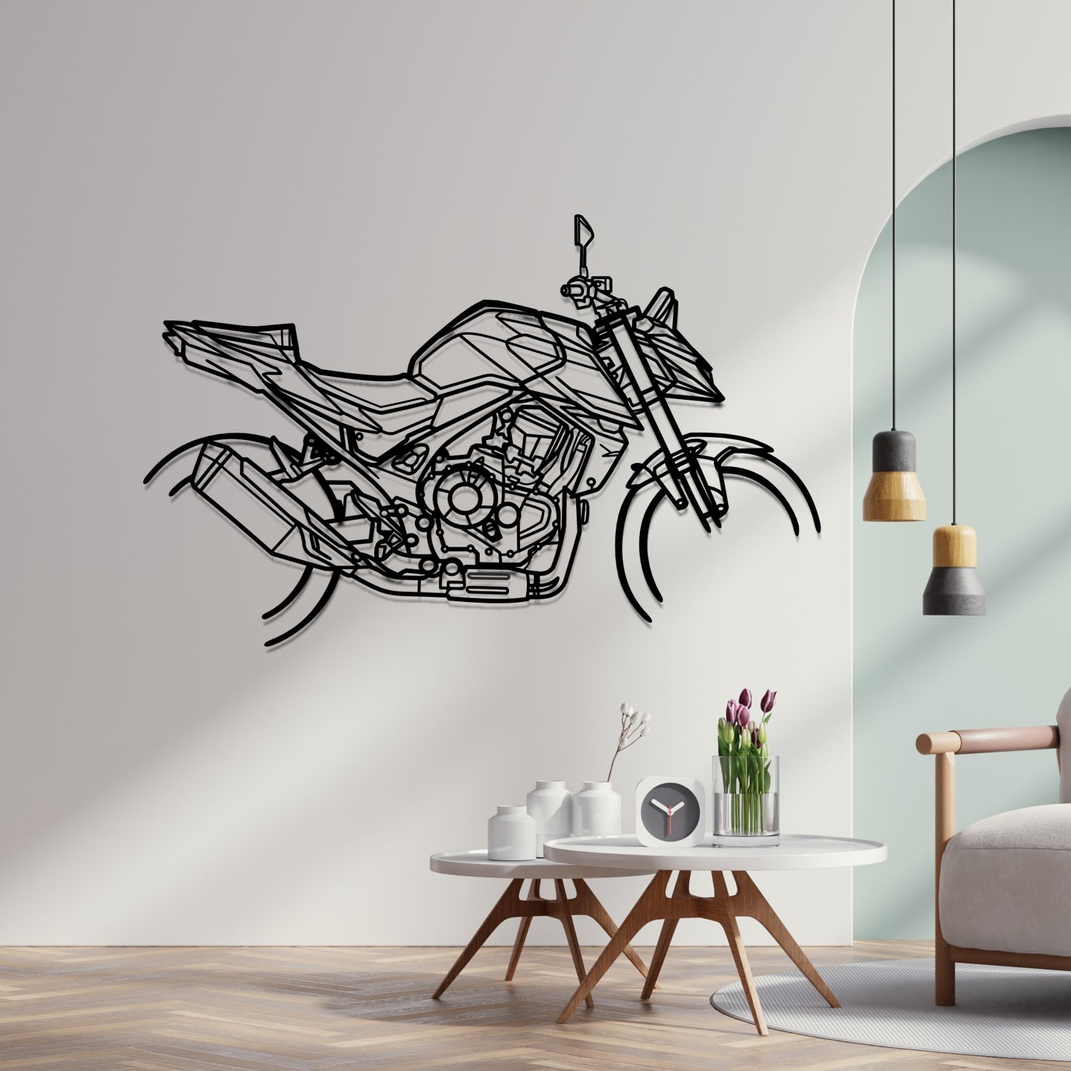 BMW S1000RR Pack M (2023-2024) - Metal Silhouette