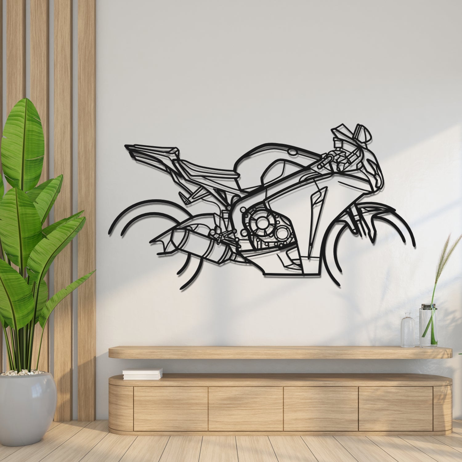 Honda CBR1000RR (2008-2011) - Silhueta de Metal