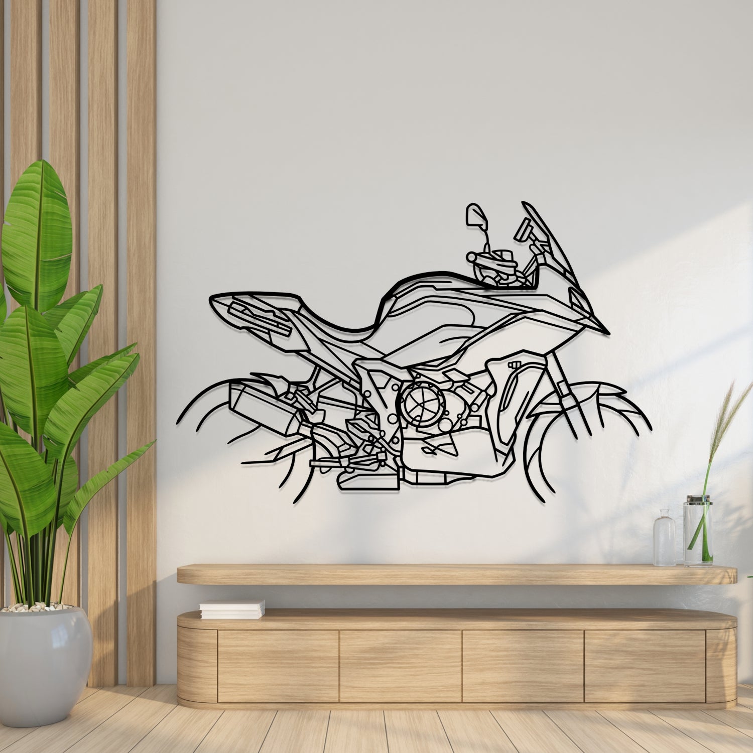 BMW M 1000 XR (2025) - Silhueta de Metal