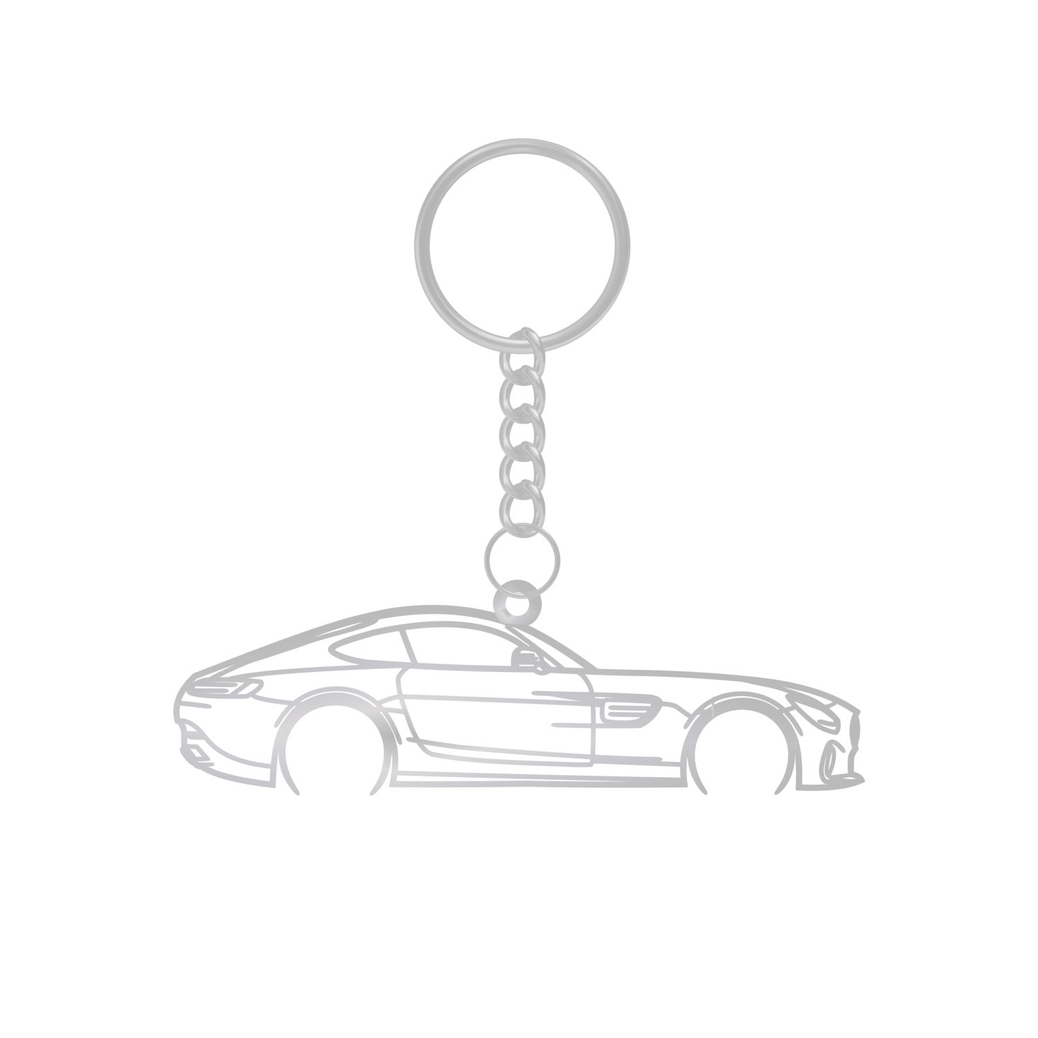 Mercedes AMG GT (2014-2021) - Metal Keychain