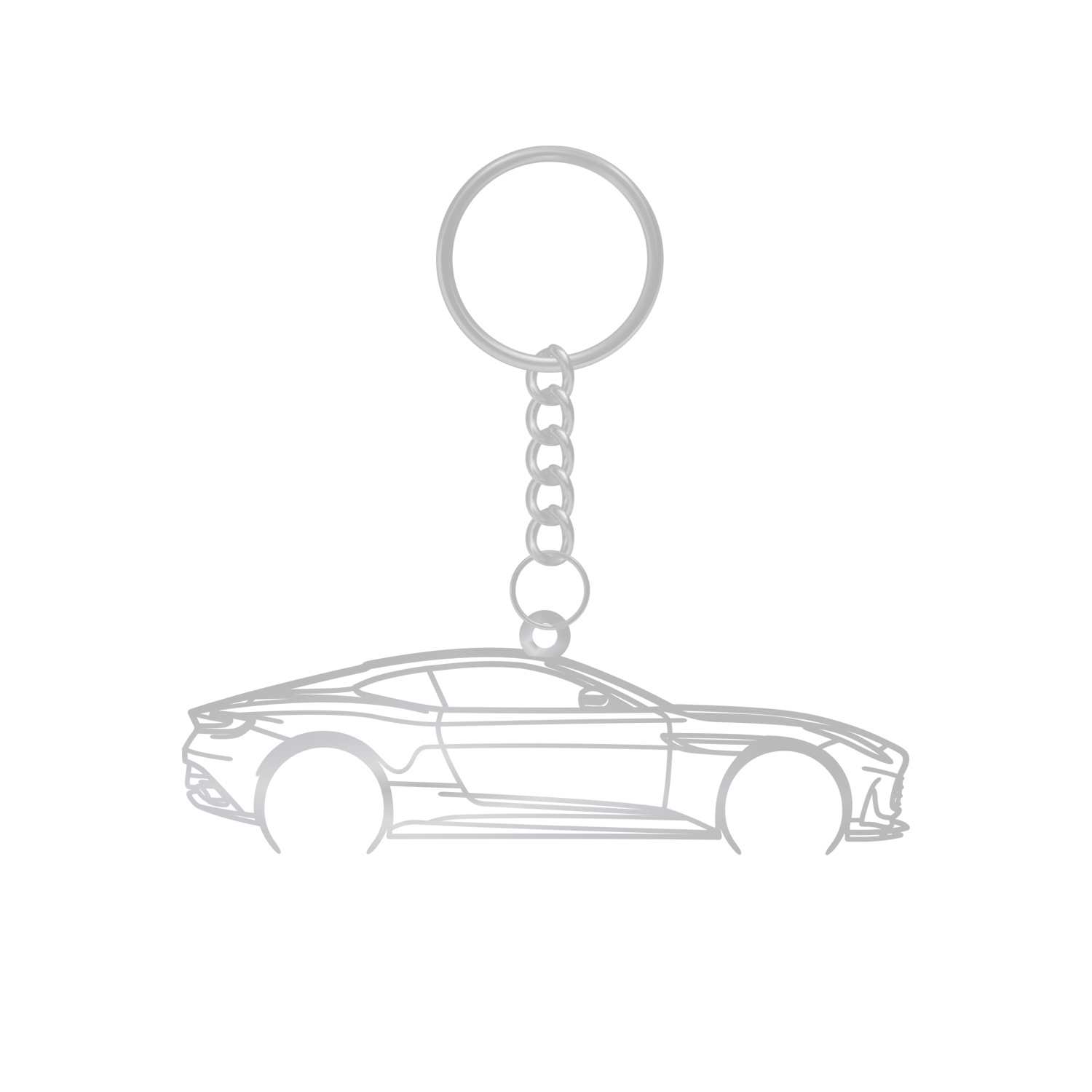 Aston Martin DB12 (2023-2025) - Metal Keychain