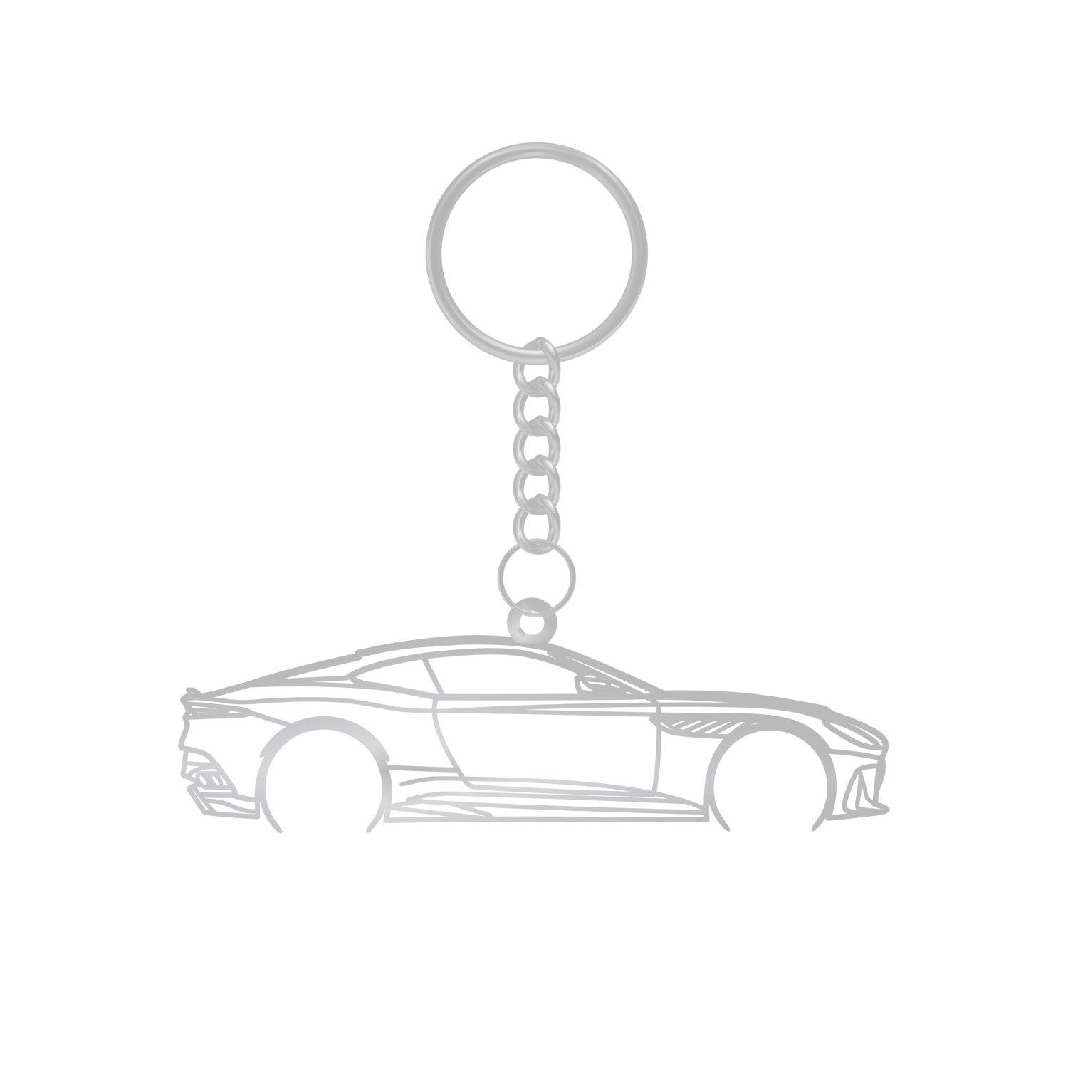 Aston Martin DBS Ultimate (2023-2025) - Metal Key Ring