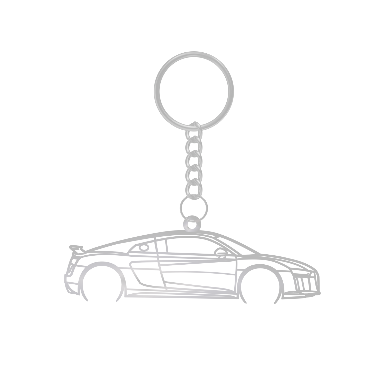 Audi R8 MK2 (2014-2024) - Metal Key Ring