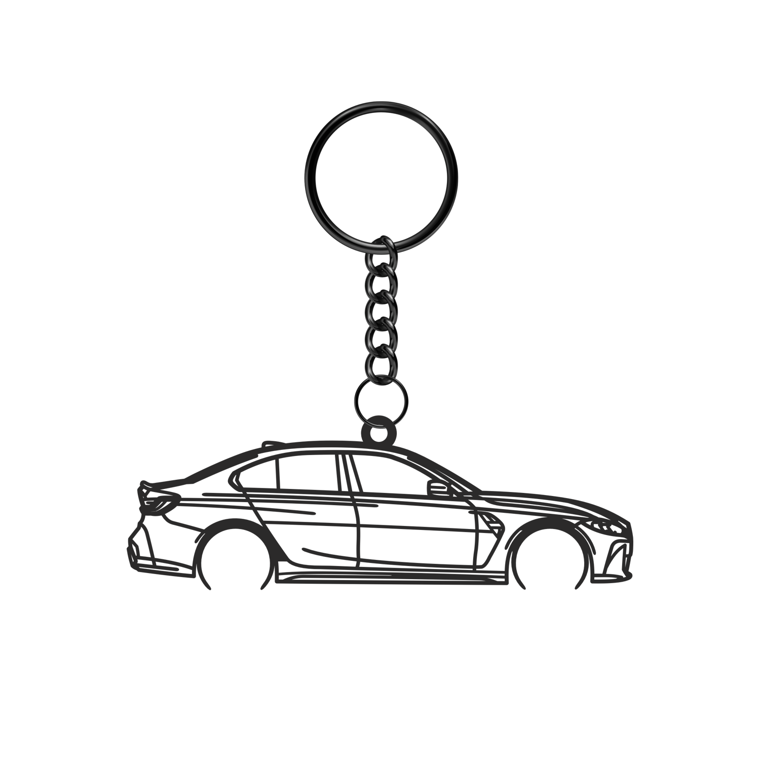 BMW M3 G80 (2020-2024) - Metal Key Ring