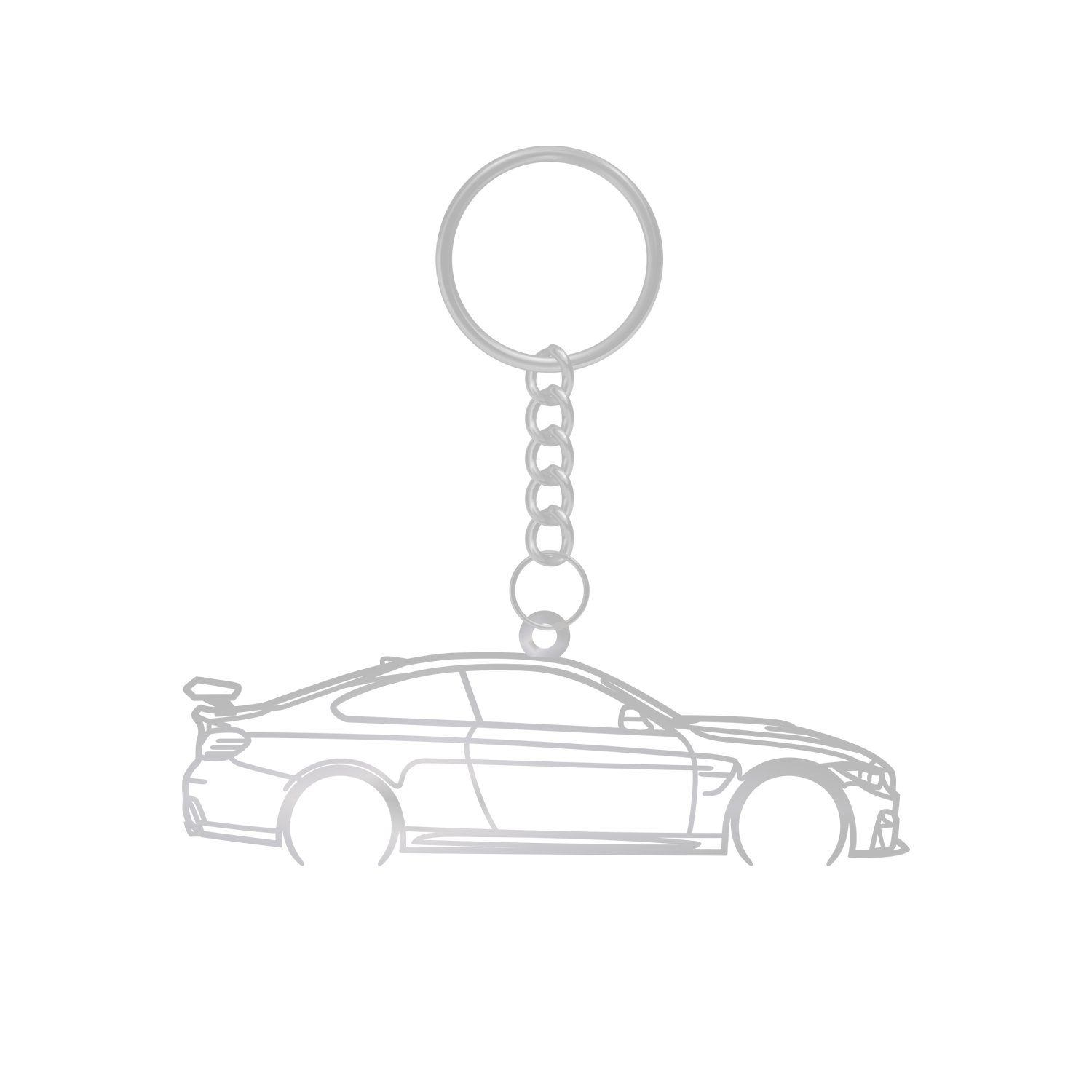 BMW M4 GTS - Metal Keychain