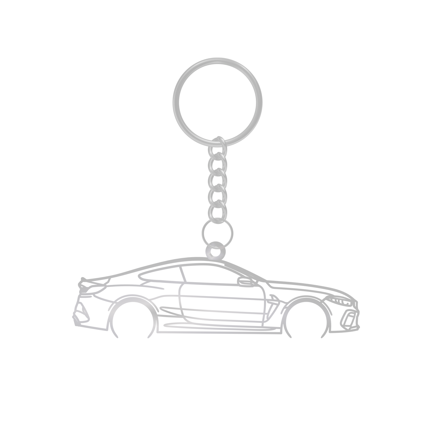 BMW M8 Coupe (2019-2023) - Metal Key Ring