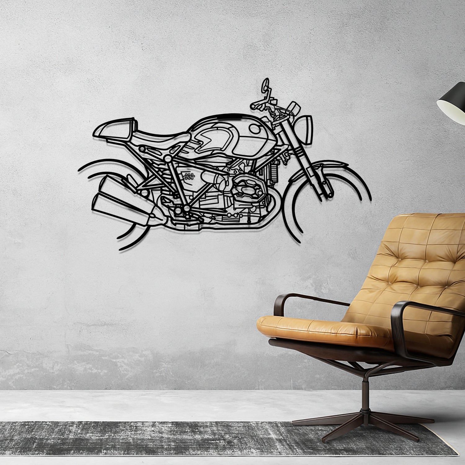 BMW S1000RR Pack M (2023-2024) - Metal Silhouette