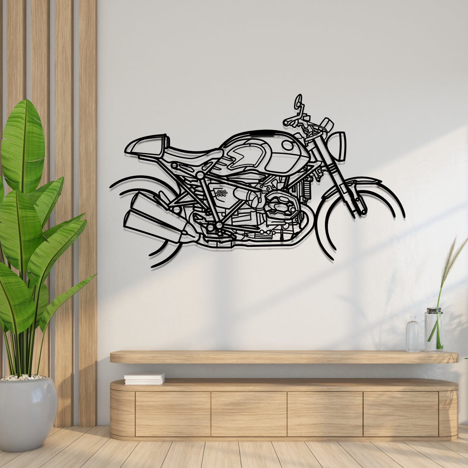 BMW S1000RR Pack M (2023-2024) - Metal Silhouette