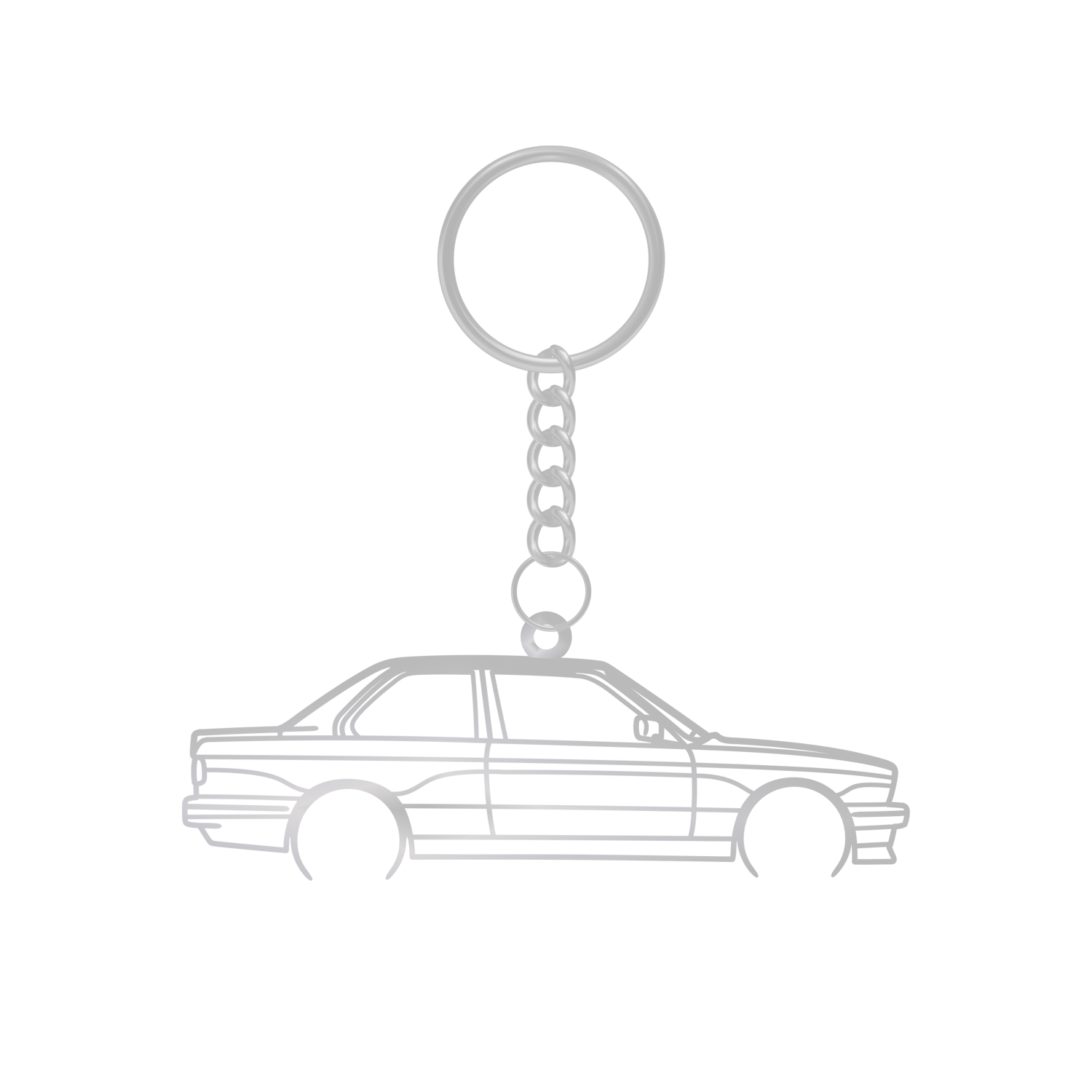 BMW 3 Series E30 (1981-1994) - Metal Key Ring