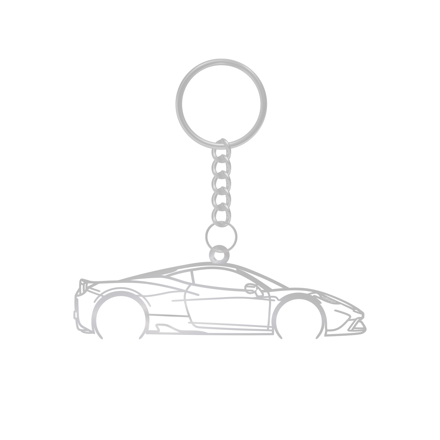 Ferrari 458 Speciale (2013-2016) - Metal Keychain