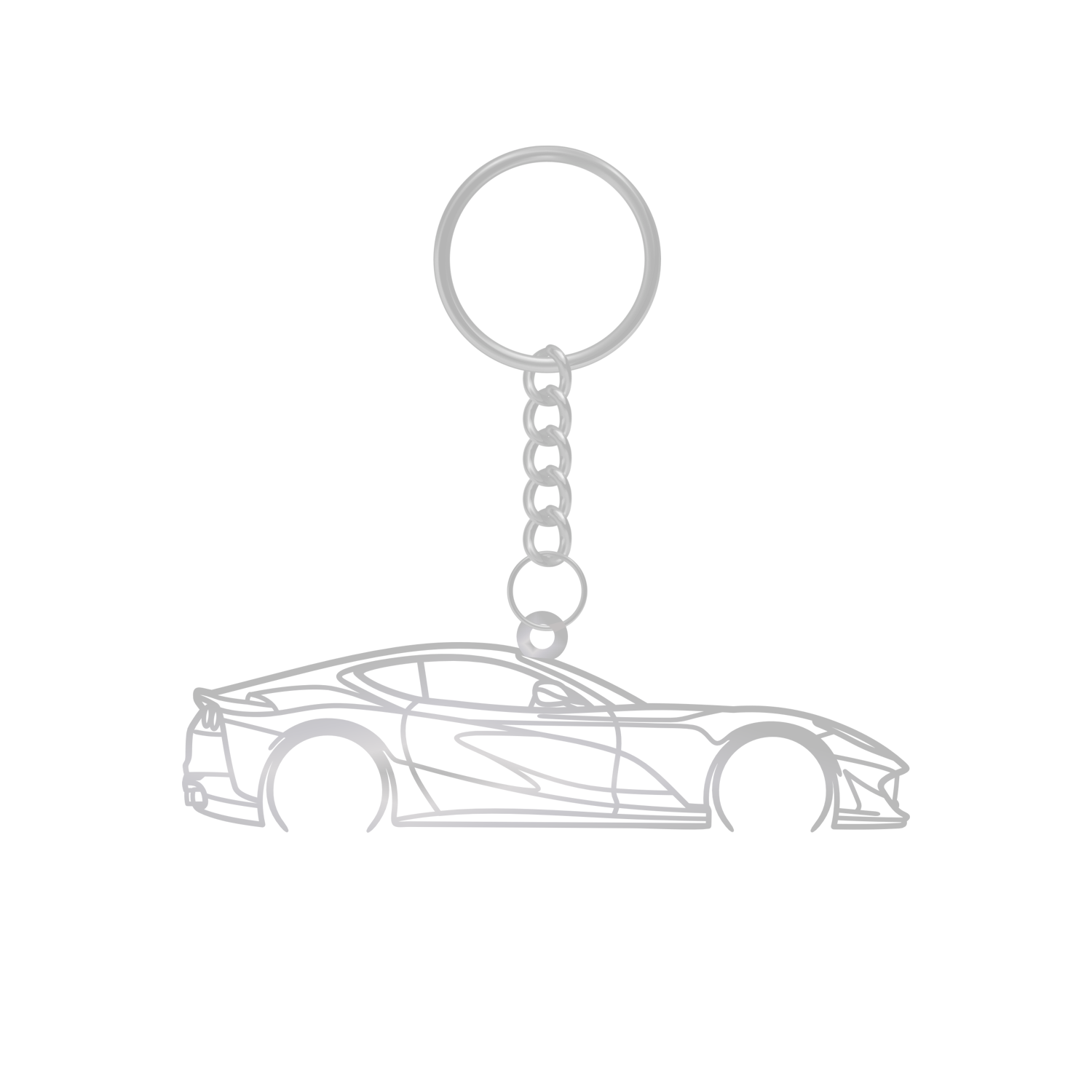Ferrari 812 Superfast (2016-2020) - Metal Keychain