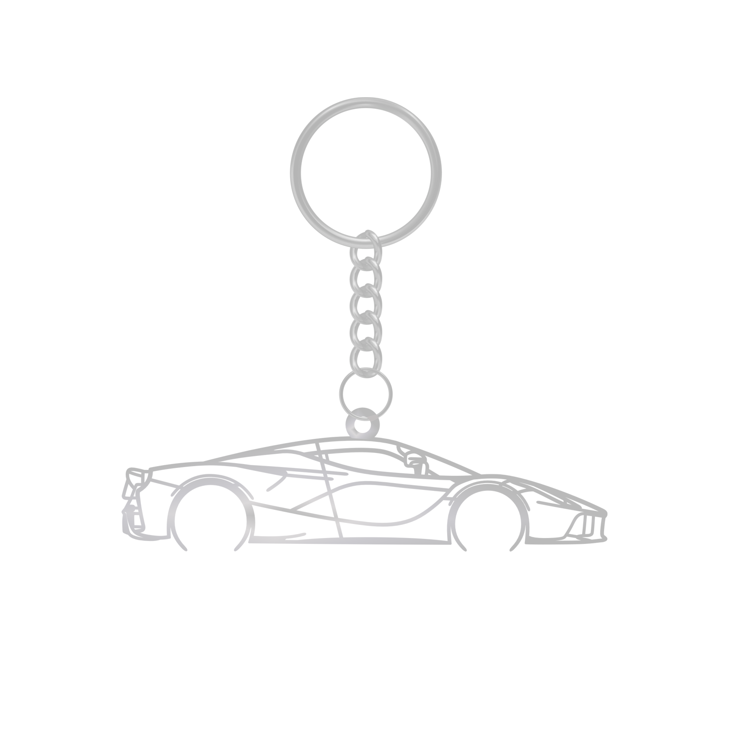 Ferrari LaFerrari (2013-2016) - Metal Keychain