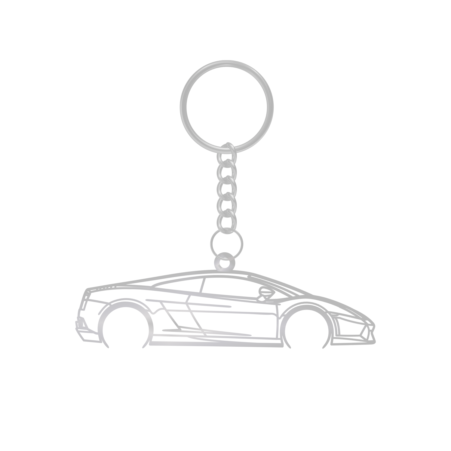 Lamborghini Gallardo (2003-2013) - Metal Keychain