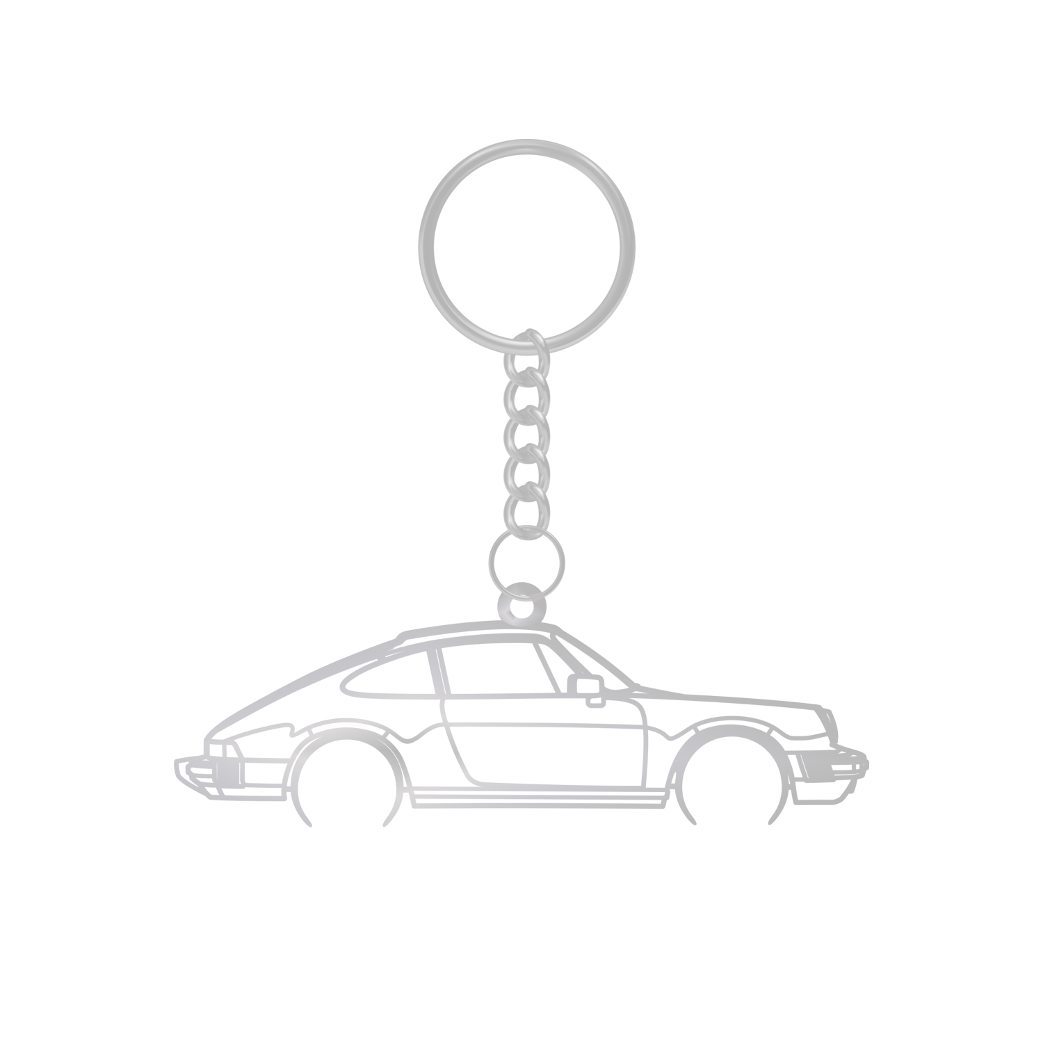 Porsche 911 G-Model (1973-1989) - Metal Keychain