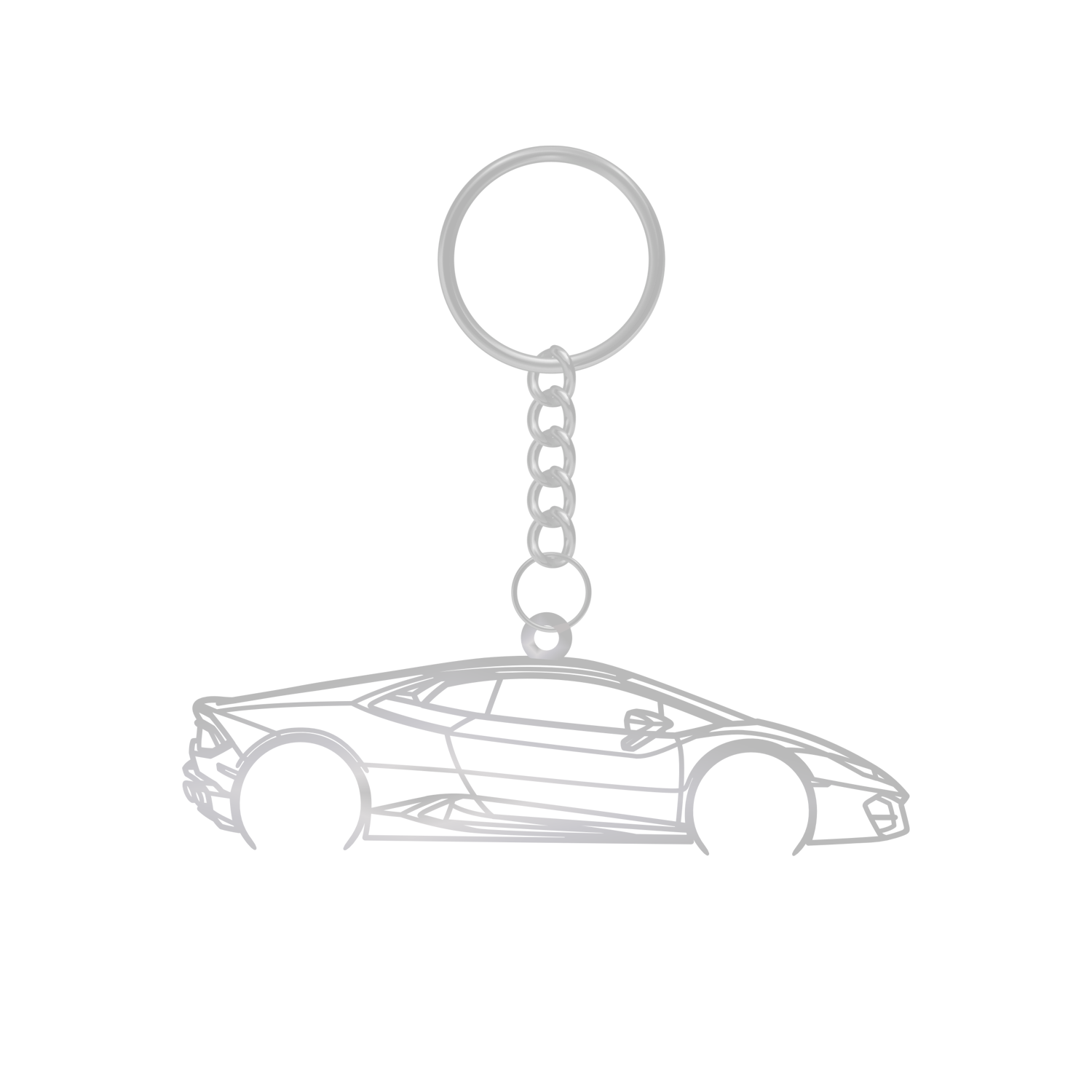 Lamborghini Huracan (2014-2019) - Metal Keychain