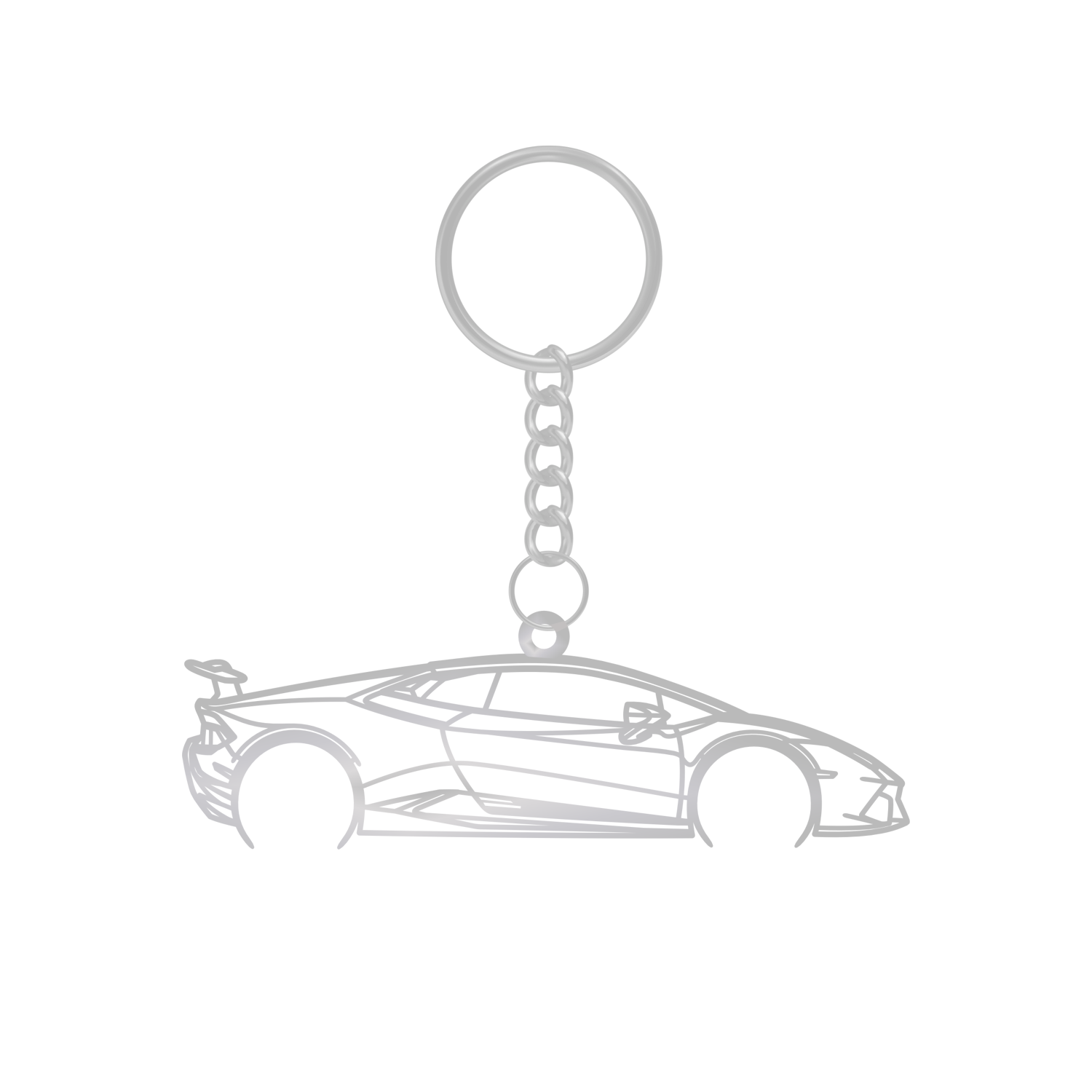 Lamborghini Huracan Perfomante (2017-2019) - Metal Keychain