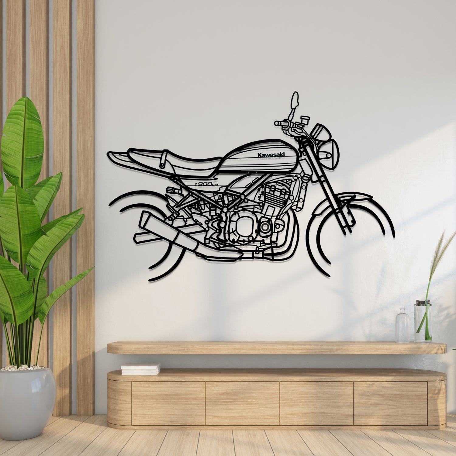 BMW S1000RR Pack M (2023-2024) - Metal Silhouette