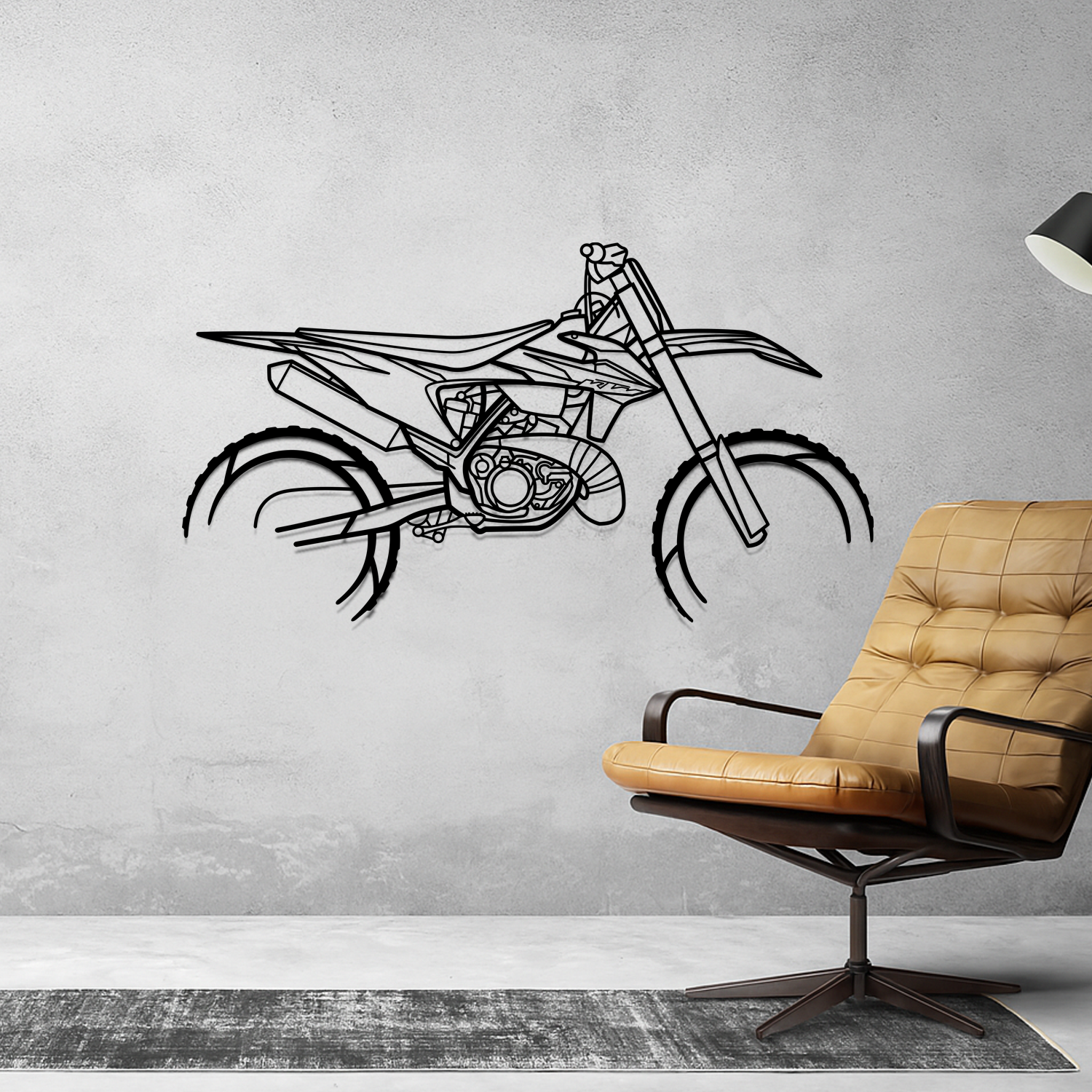 KTM EXC 300 TPI 2-Stroke (2018-2024) - Metal Silhouette