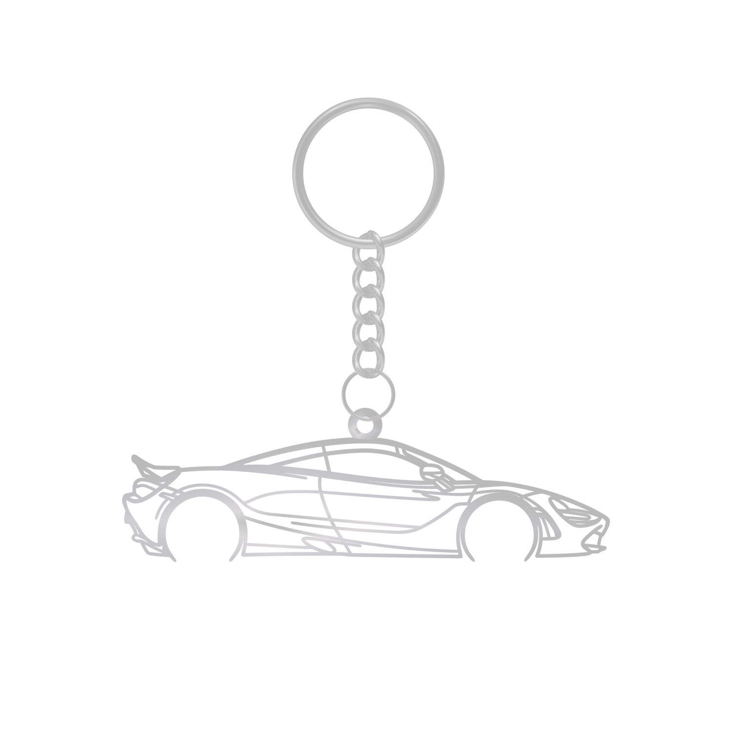 Mclaren 720S (2017-2023) - Metal Keychain