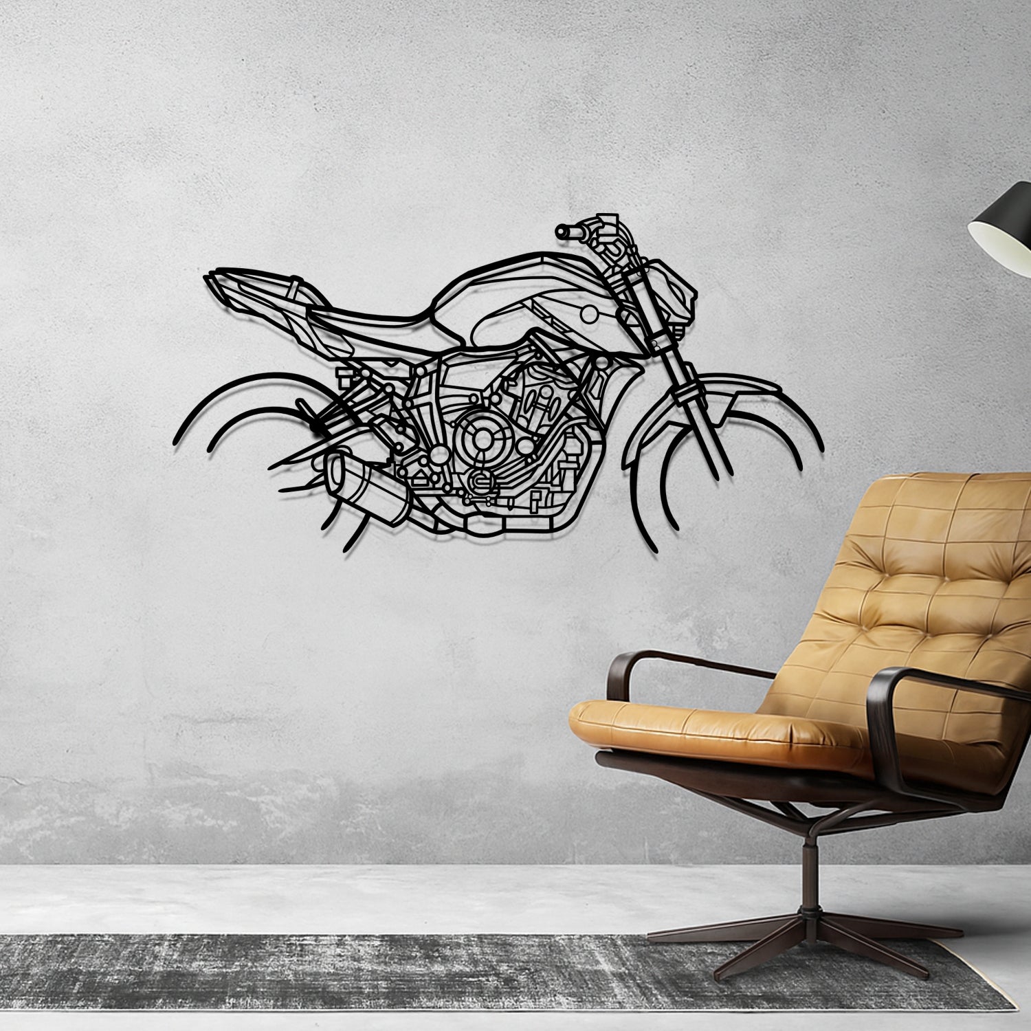 BMW S1000RR Pack M (2023-2024) - Metal Silhouette