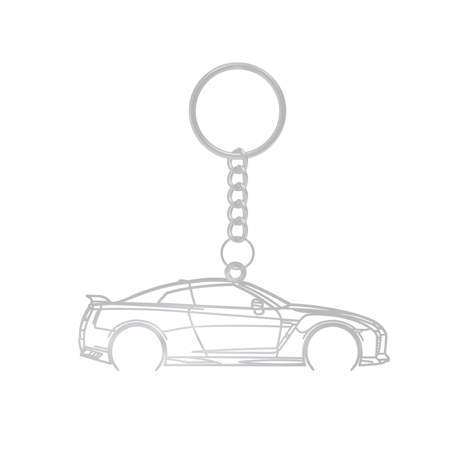 Nissan GT-R R35 (2017-2023) - Metal Key Ring