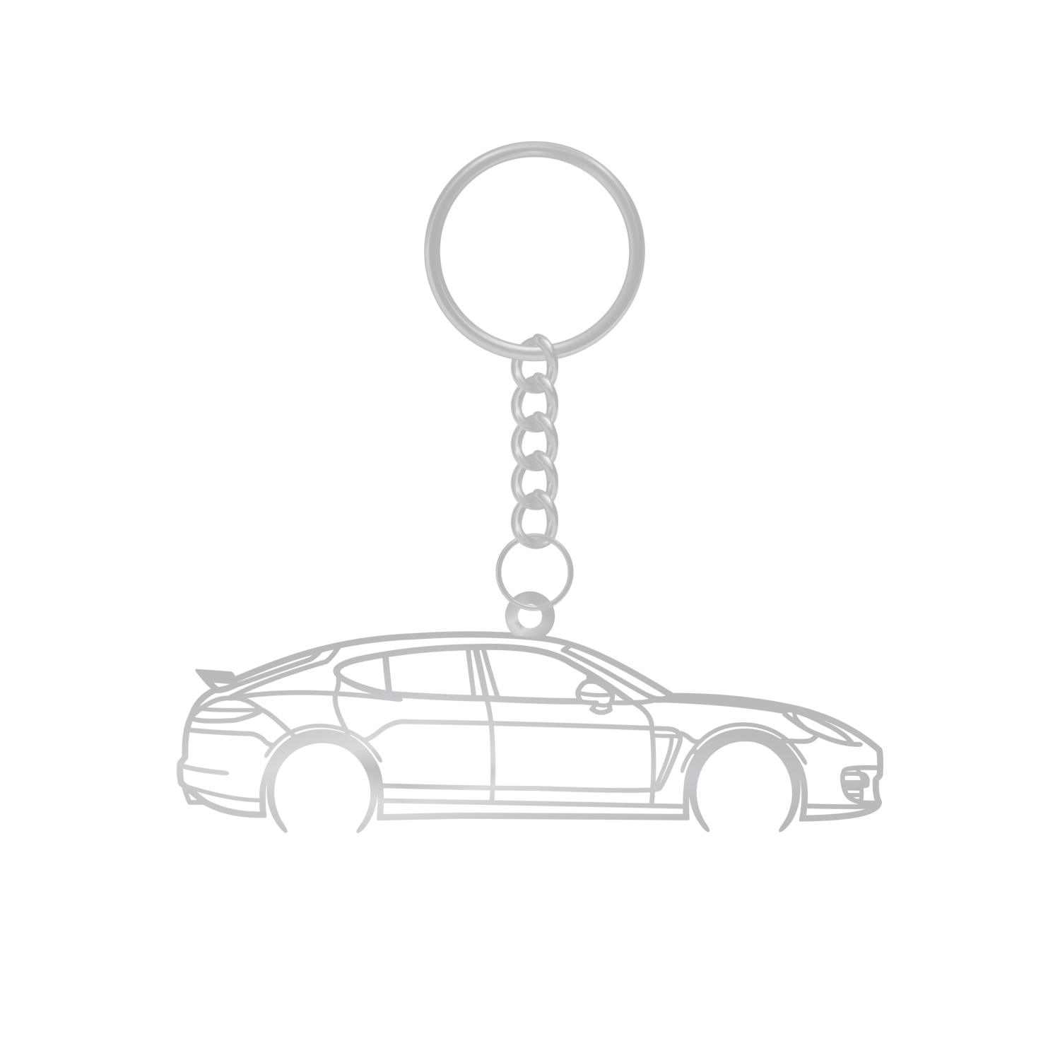 Porsche Panamera (2009-2013) - Metal Key Ring