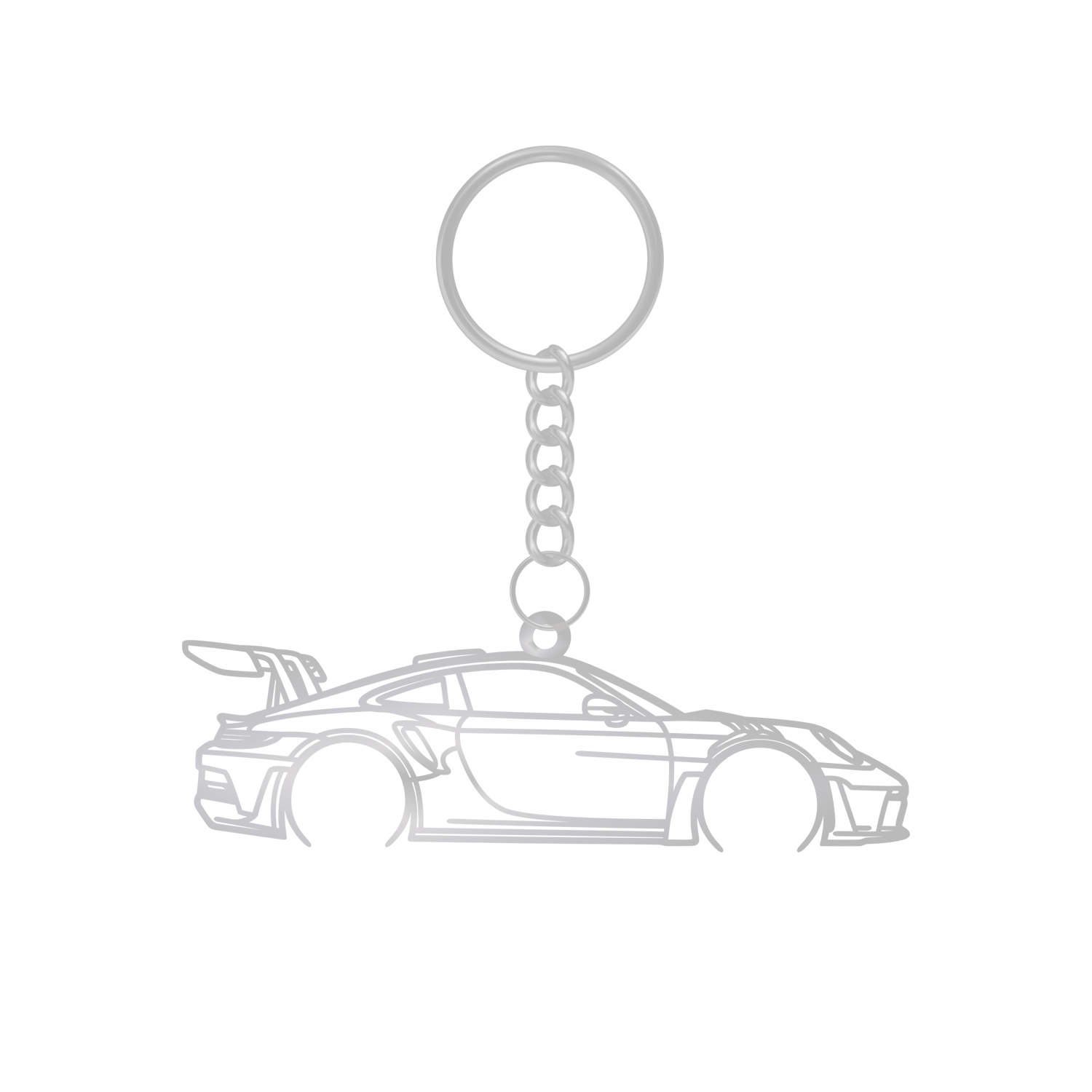 Porsche 911 992 GT3 RS (2022-2025) - Metal Key Ring