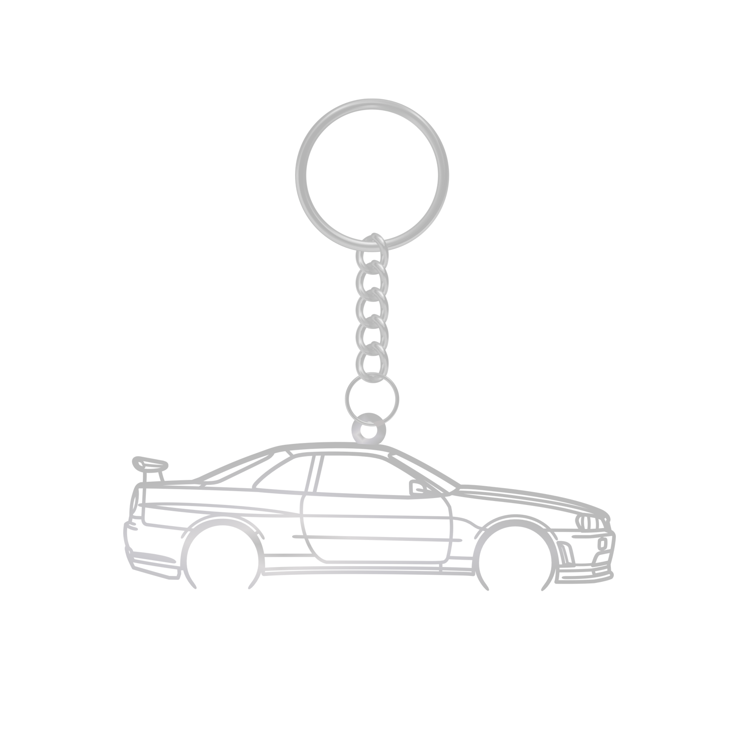 Nissan GT-R R34 (1999-2002) - Metal Keychain