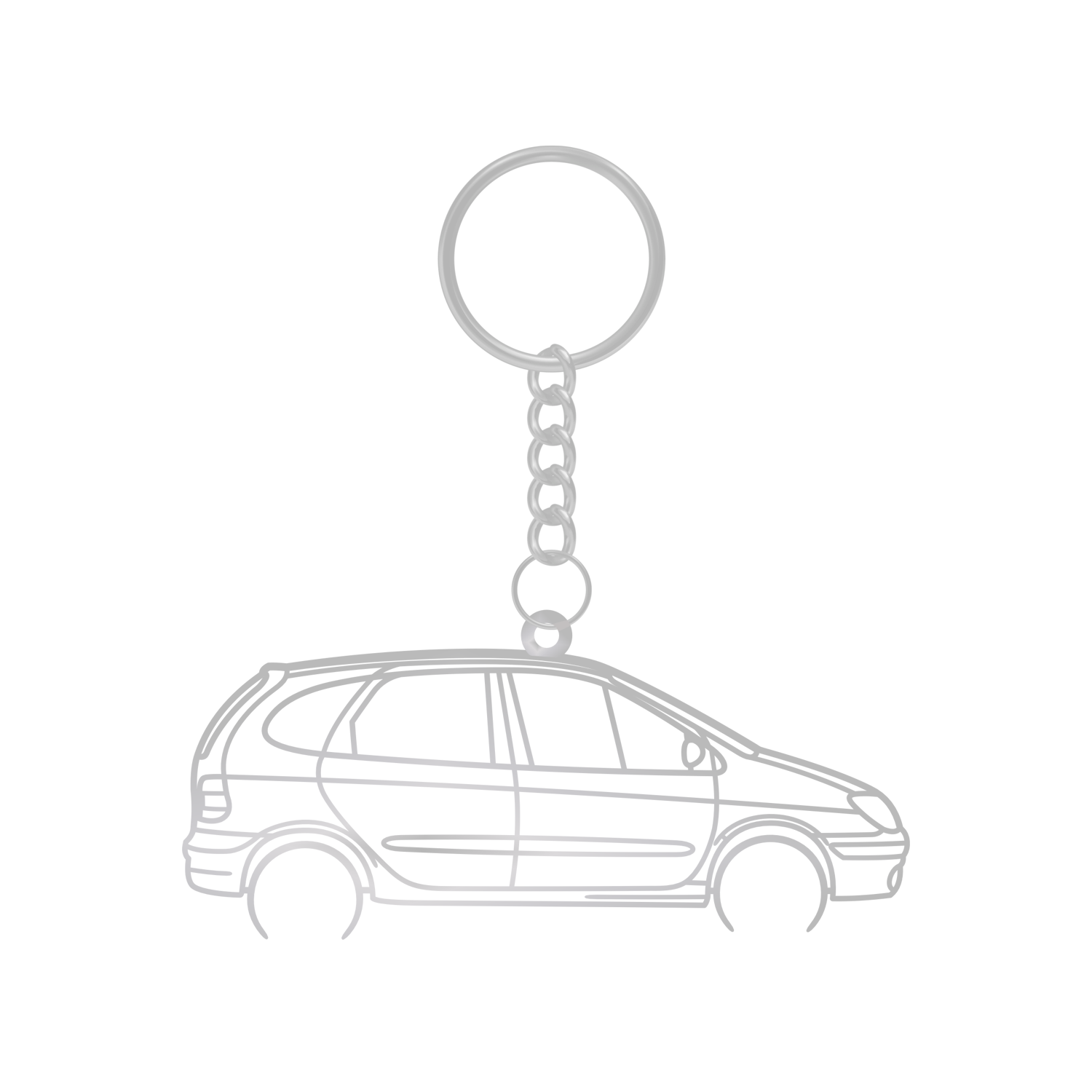 Renault Scénic (1996-2003) - Metal Key Ring