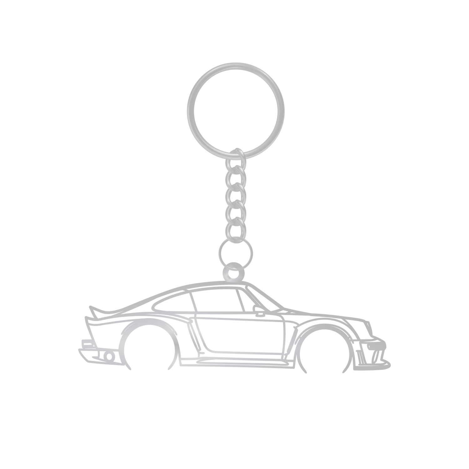 Singer DLS-T - Metal Keychain