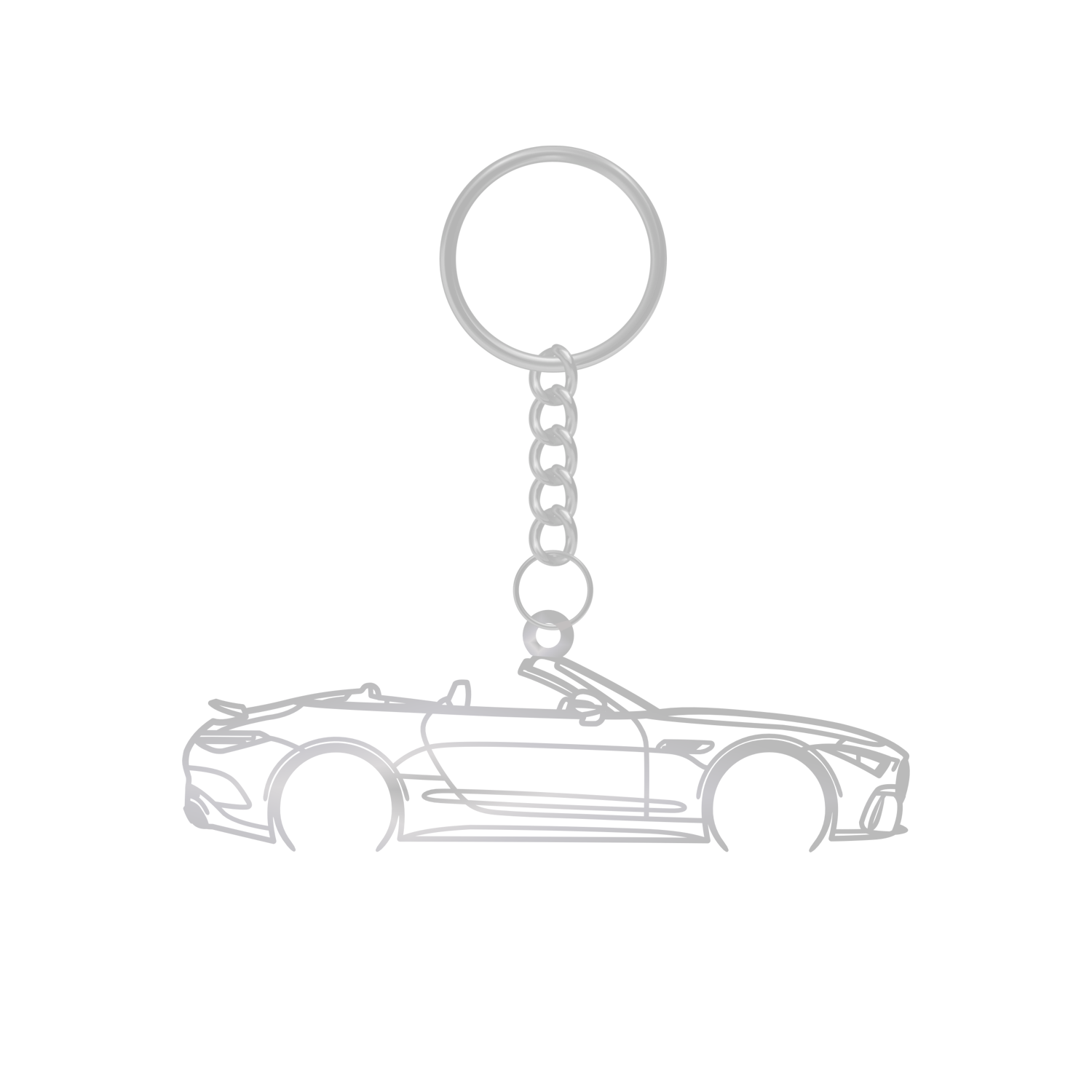 Mercedes SL 43 (2022-2025) - Metal Key Ring