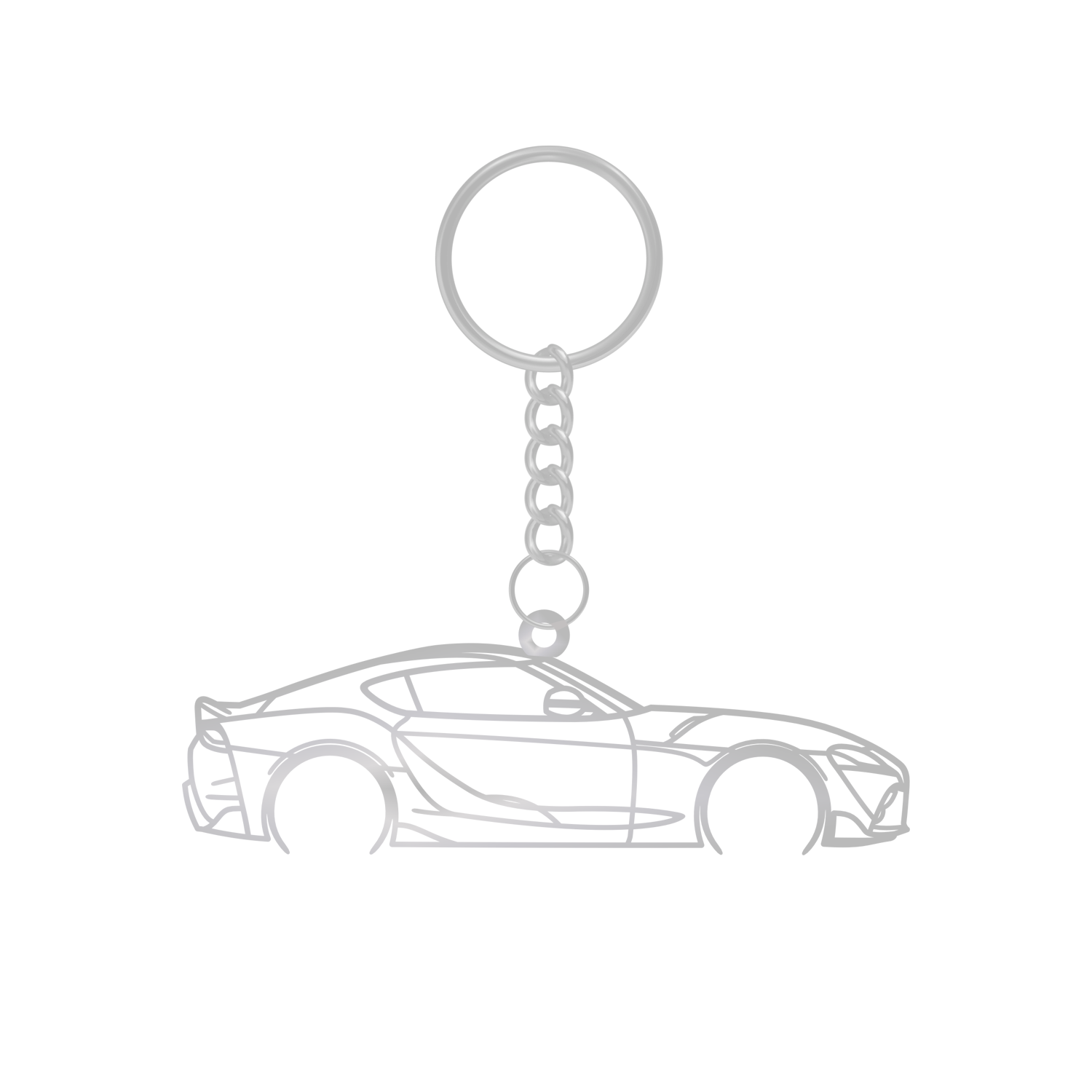 Toyota GR Supra (2019-2025) - Metal Key Ring