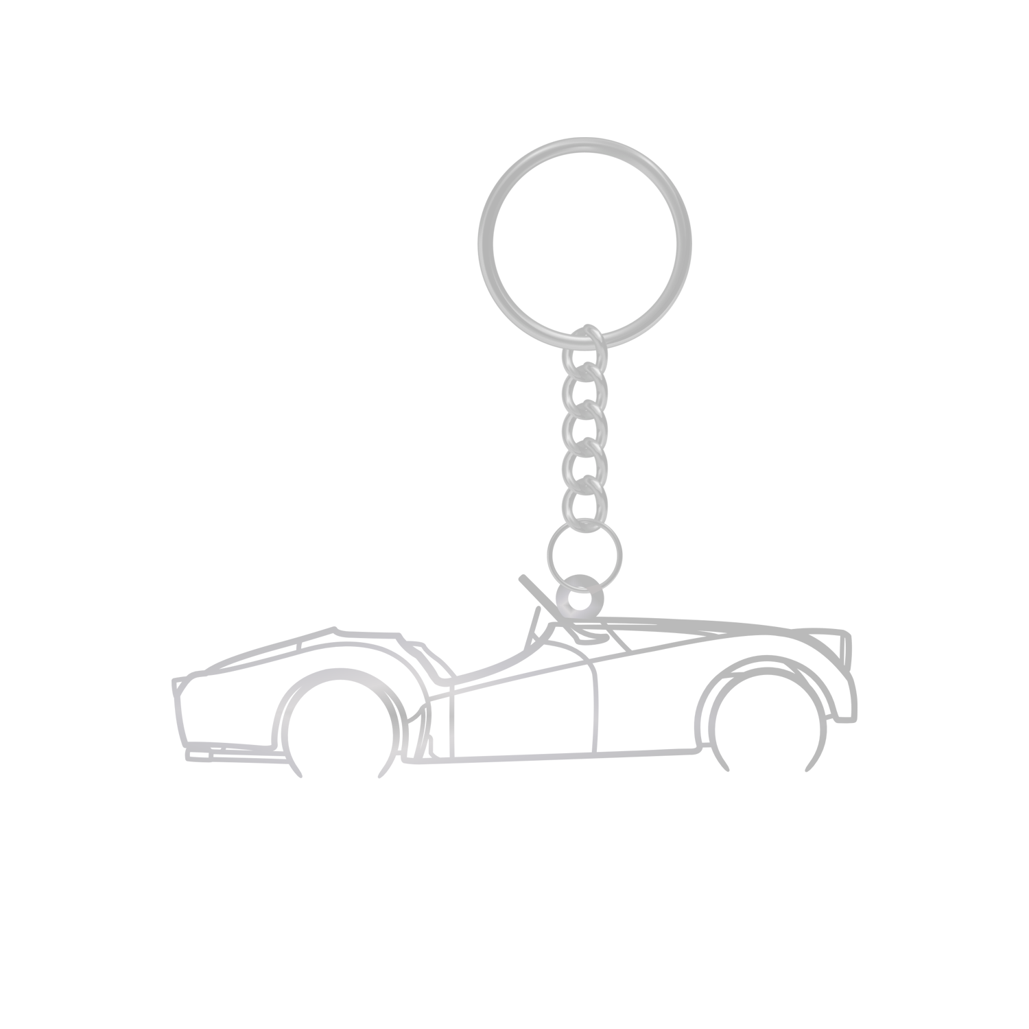 Triumph TR2 (1953-1955) - Metal Key Ring