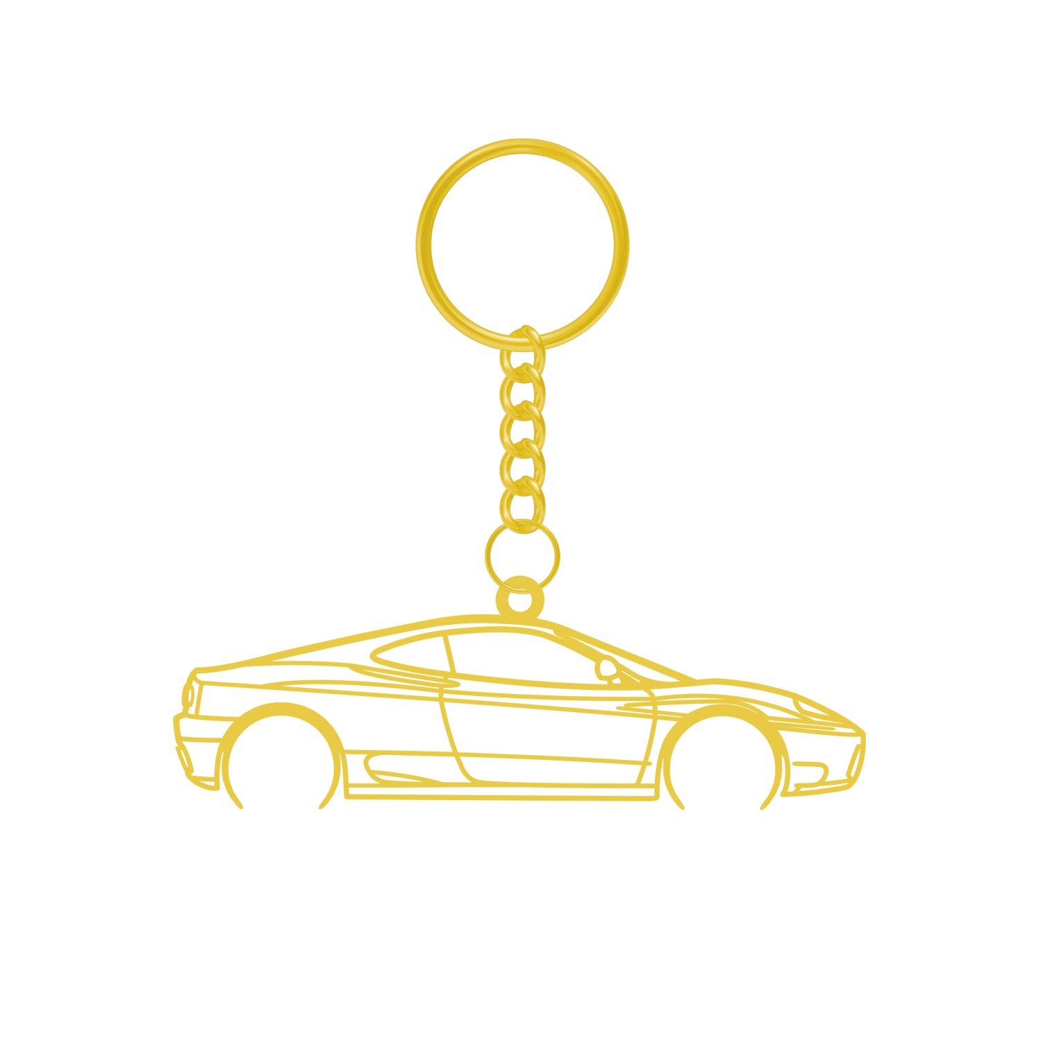 Ferrari 360 Modena (1999-2004) - Metal Keychain