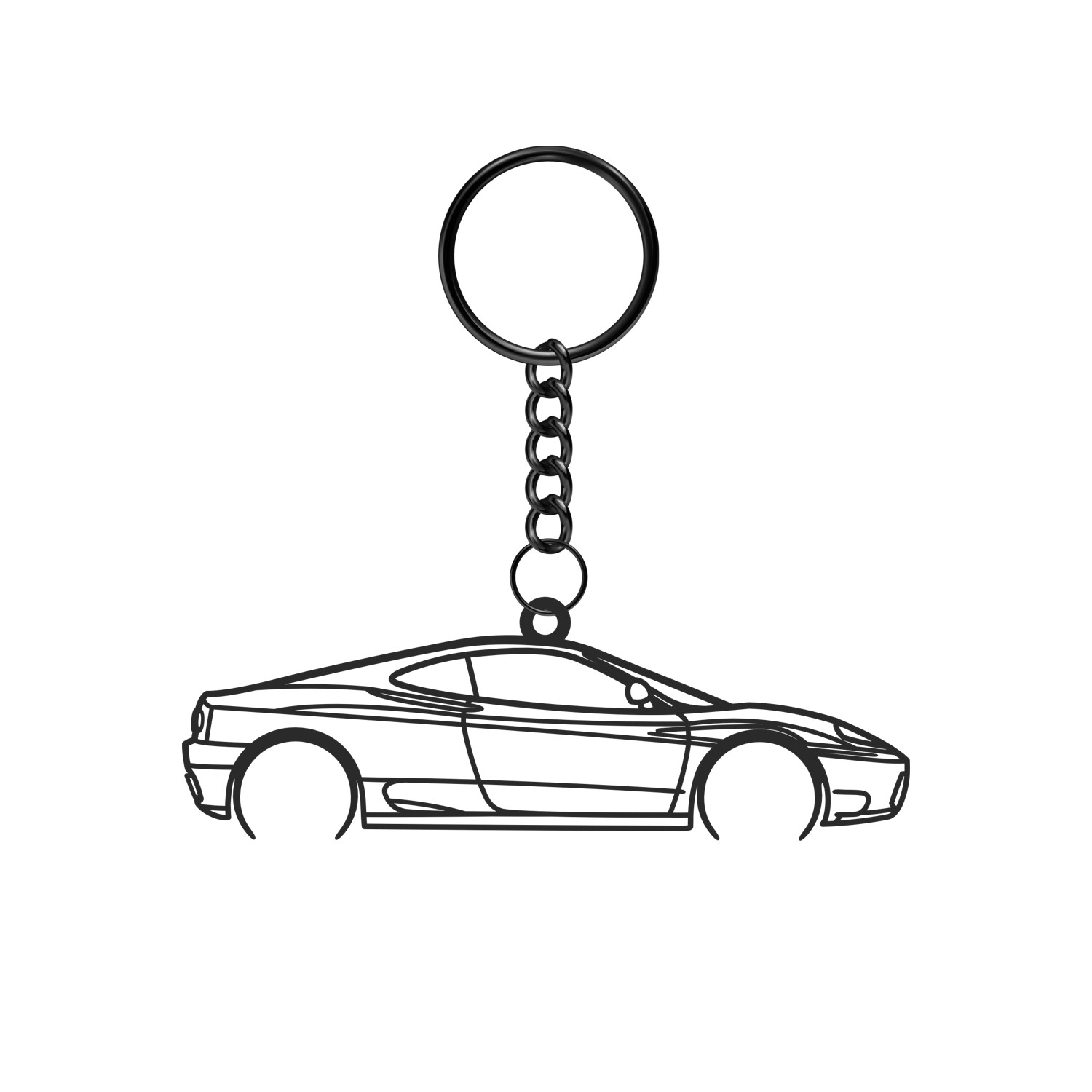 Ferrari 360 Modena (1999-2004) - Metal Keychain