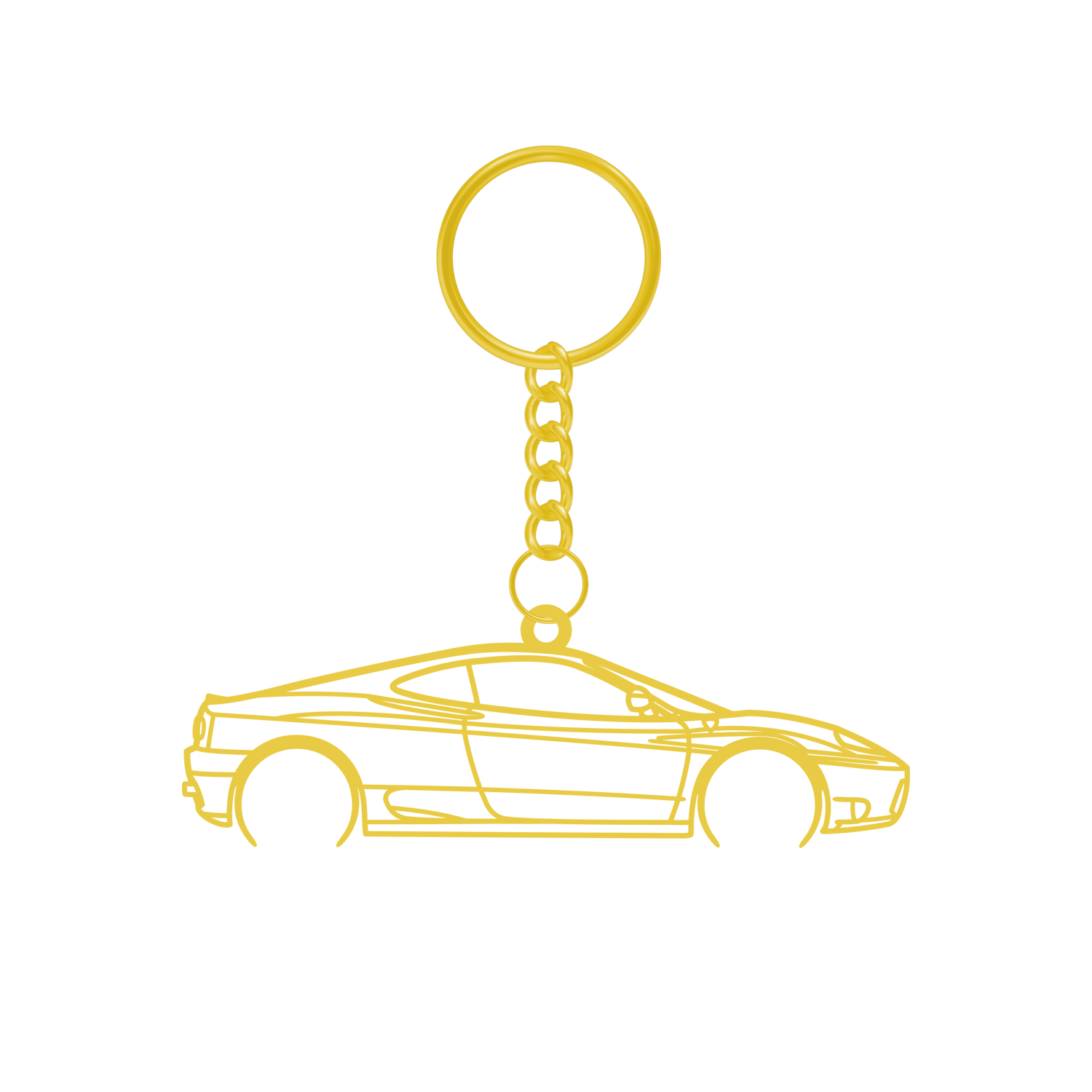 Ferrari 360 Challenge Stradale (2003-2004) - Metal Keychain