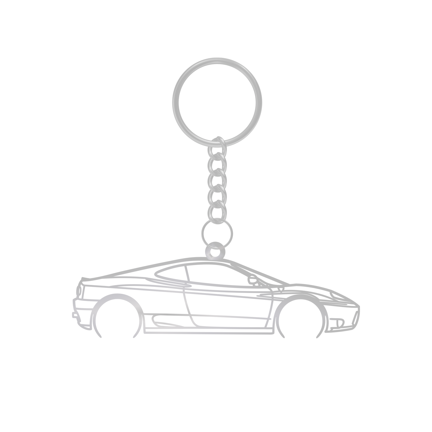 Ferrari 360 Challenge Stradale (2003-2004) - Metal Keychain