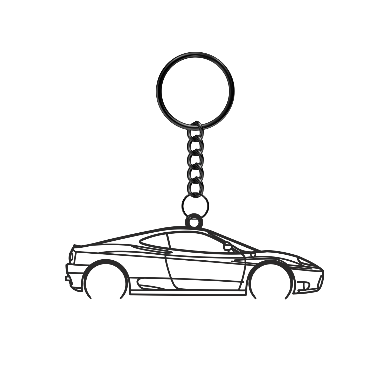 Ferrari 360 Challenge Stradale (2003-2004) - Metal Keychain