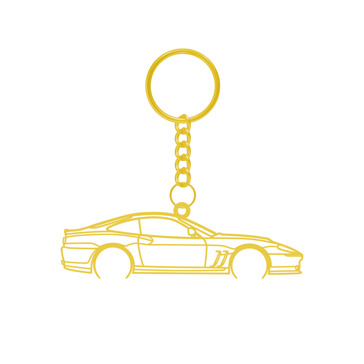 Ferrari 550 Maranello (1996-2002) - Metal Keychain
