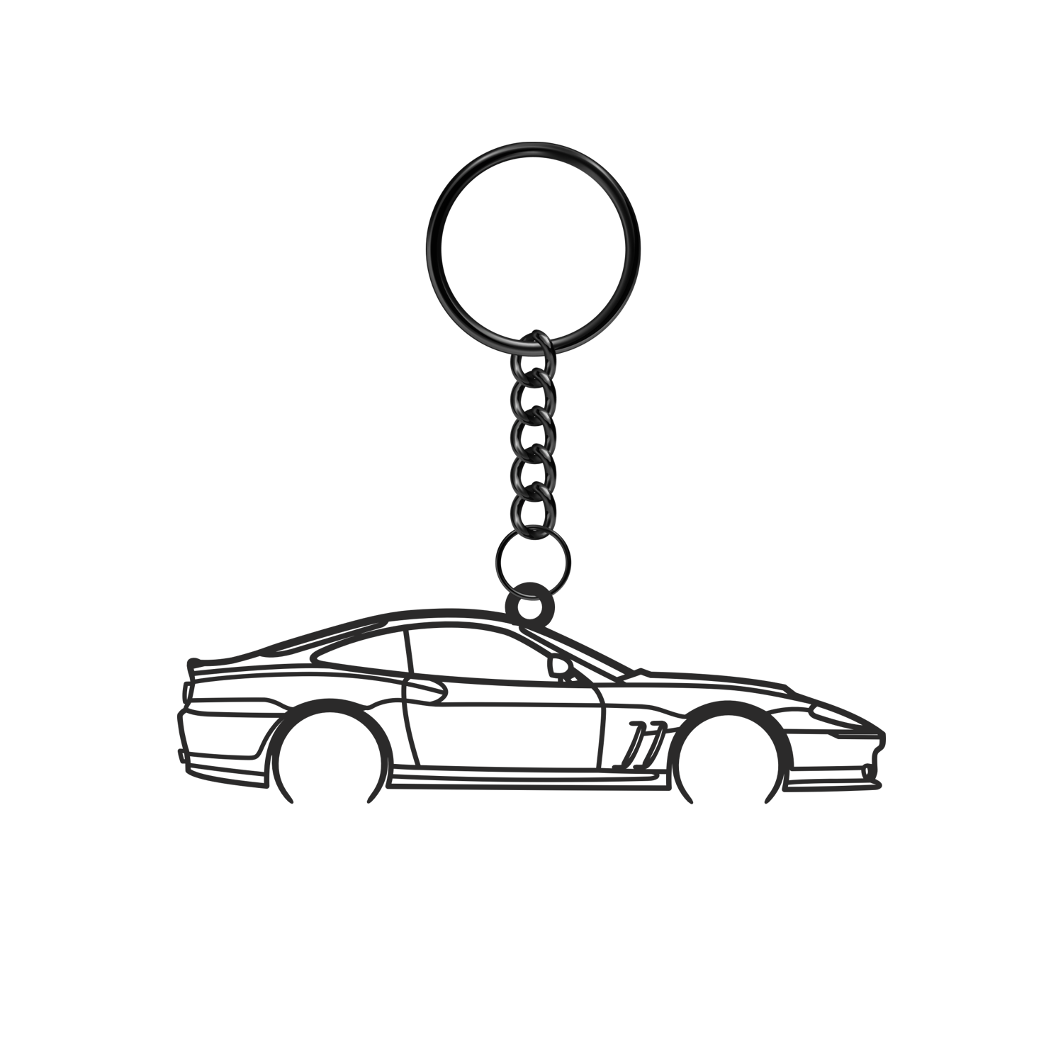 Ferrari 550 Maranello (1996-2002) - Metal Keychain
