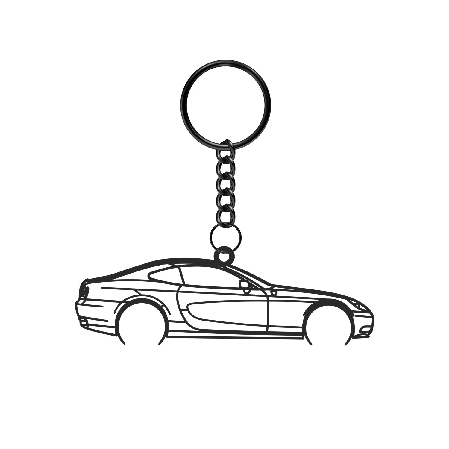 Ferrari 612 Scaglietti (2004-2011) - Metal Keychain