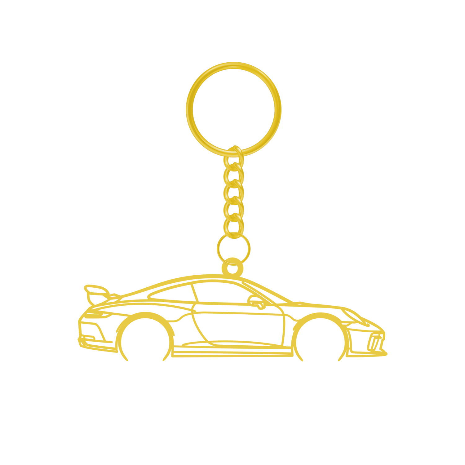 Porsche 911 991.2 GT3 (2017-2019) - Metal Key Ring