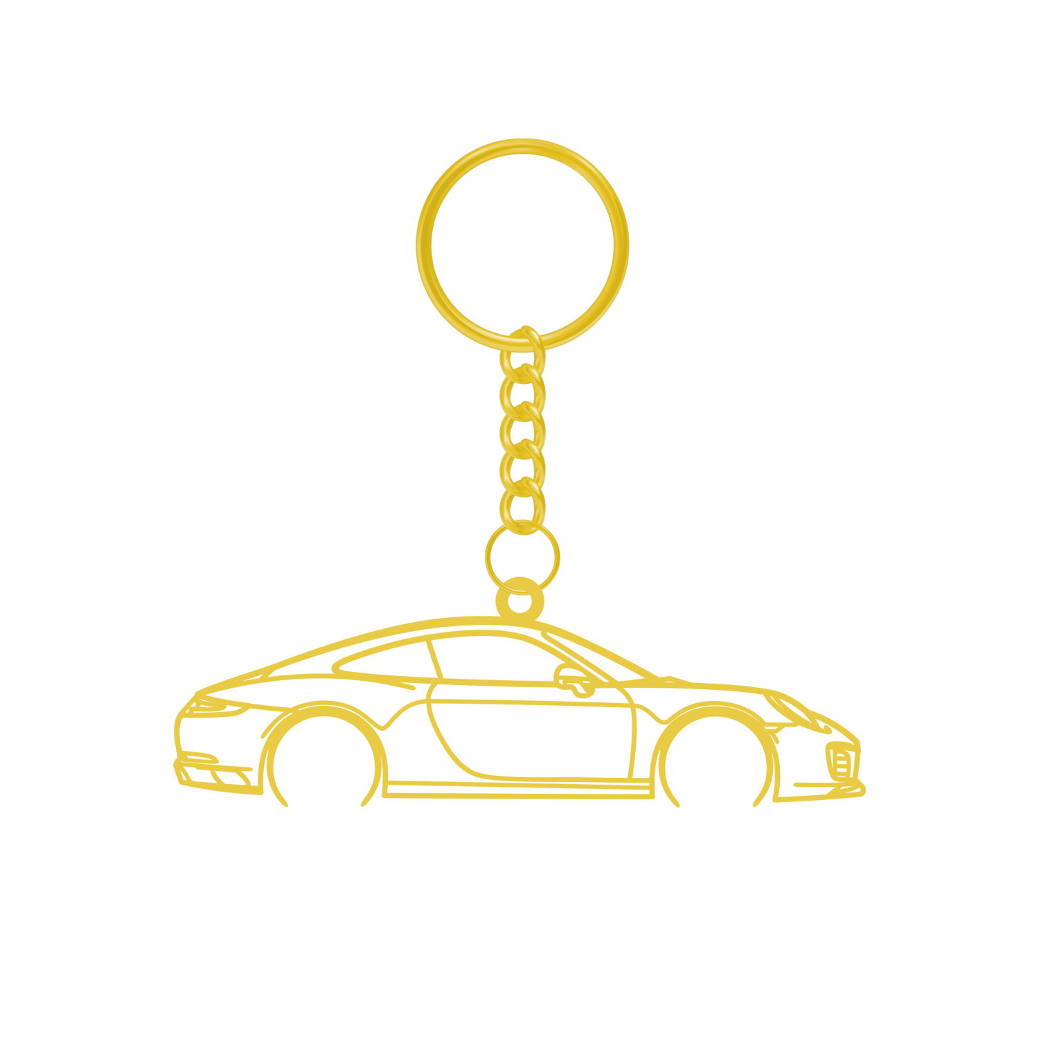 Porsche 911 991.1 Carrera (2011-2015) - Metal Key Ring