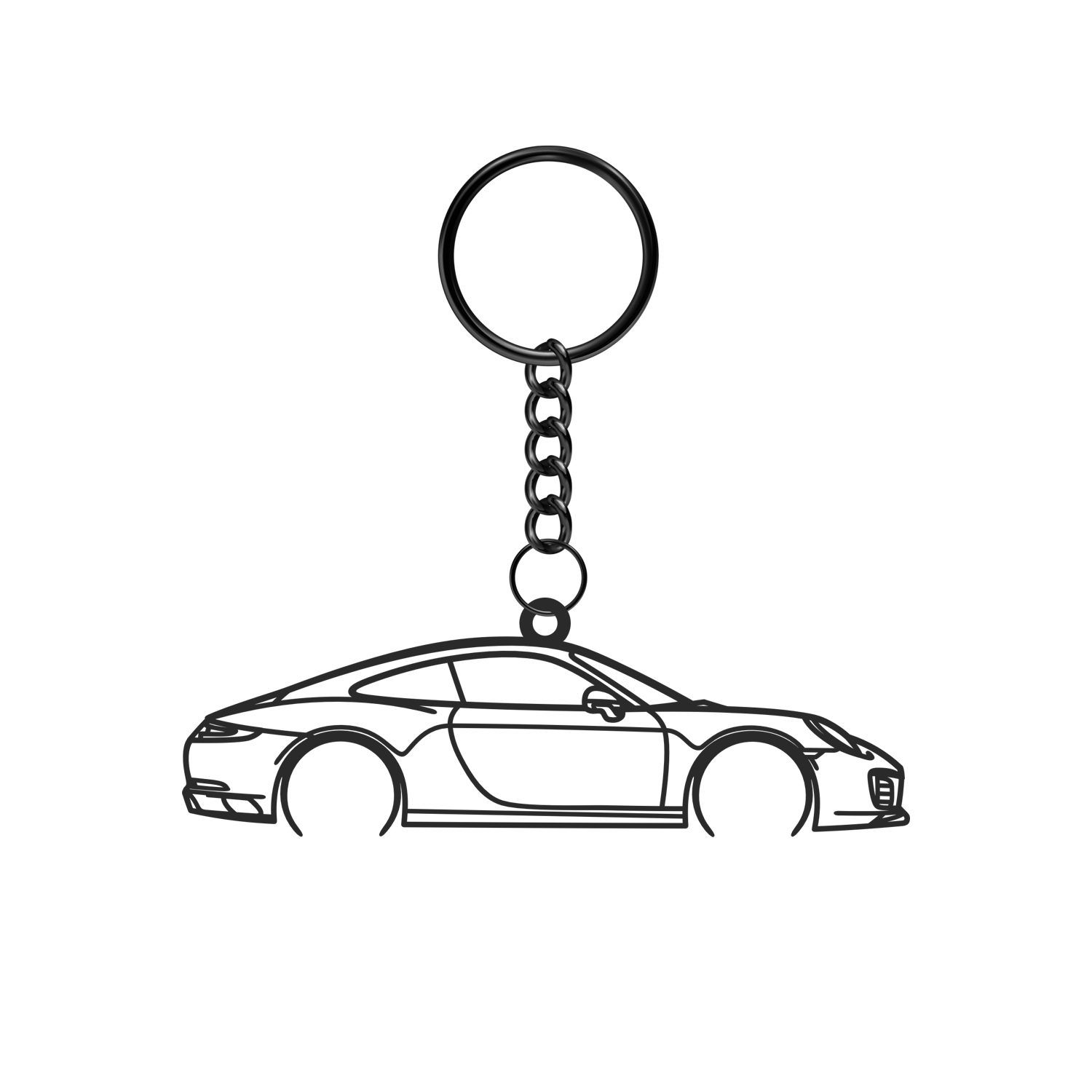 Porsche 911 991.1 Carrera (2011-2015) - Metal Key Ring